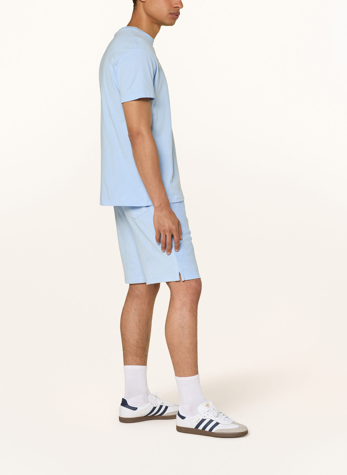 POLO SPORT Frotteeshorts: HELLBLAU