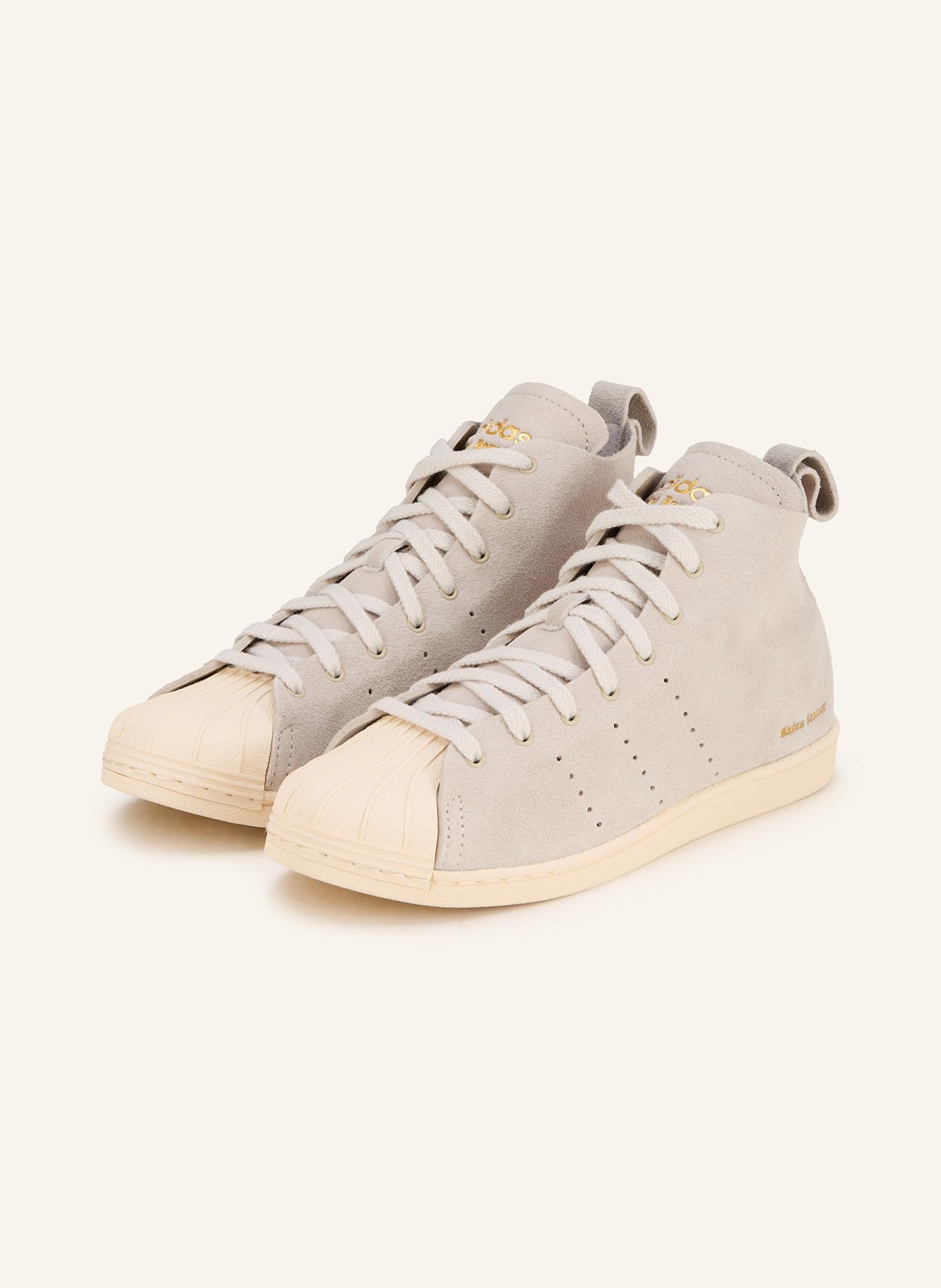 adidas Originals Wysokie sneakersy WB SUPERSTAR: JASNOCZARY/ ECRU
