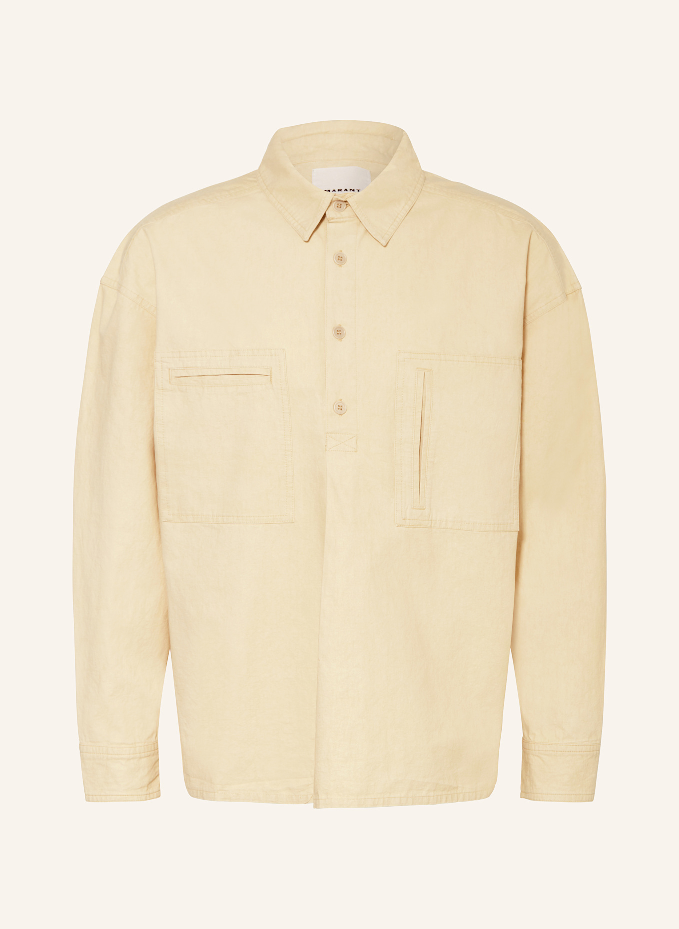 ISABEL MARANT Overshirt TERRYC: ECRU