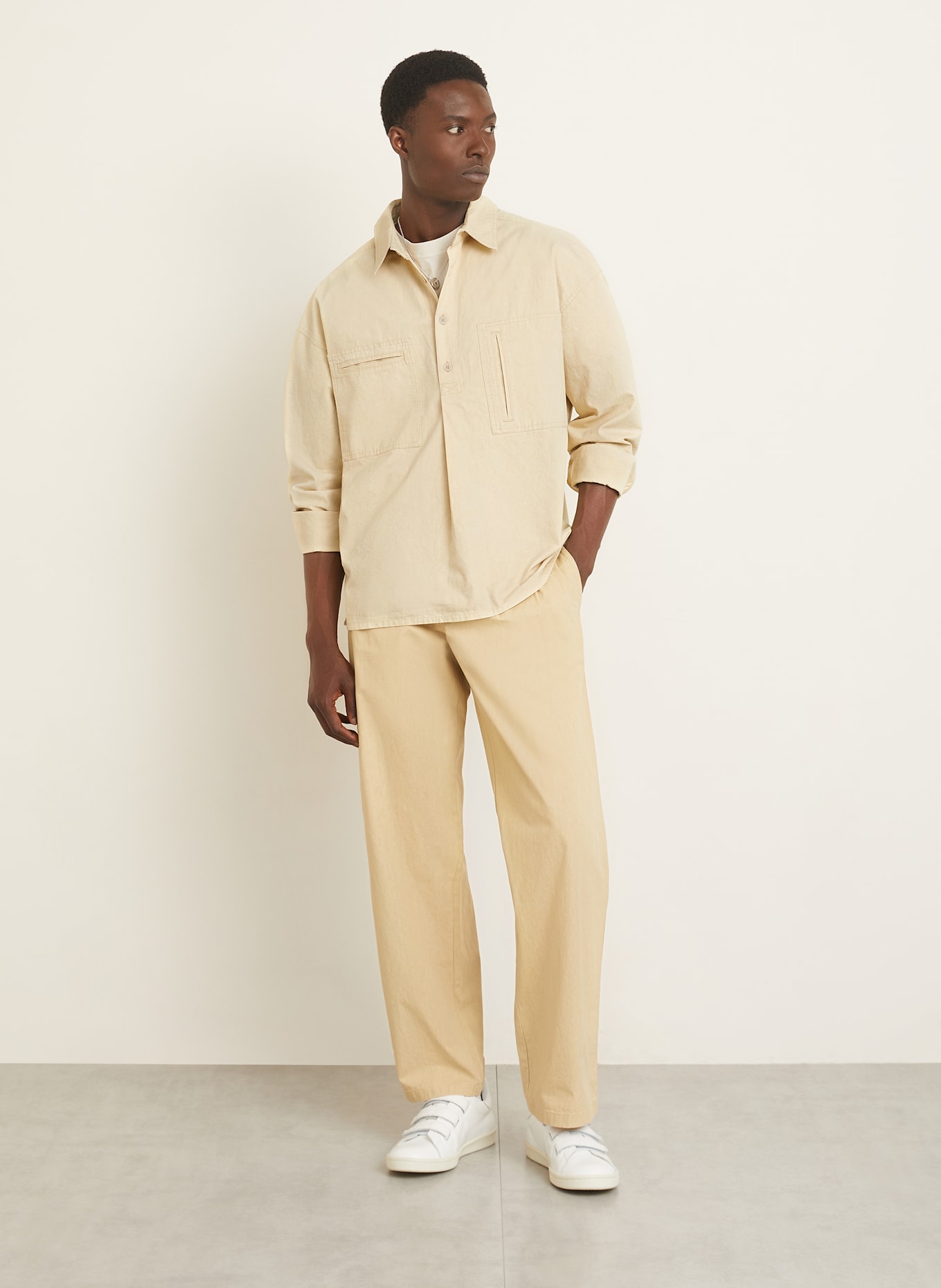 ISABEL MARANT Overshirt TERRYC: ECRU