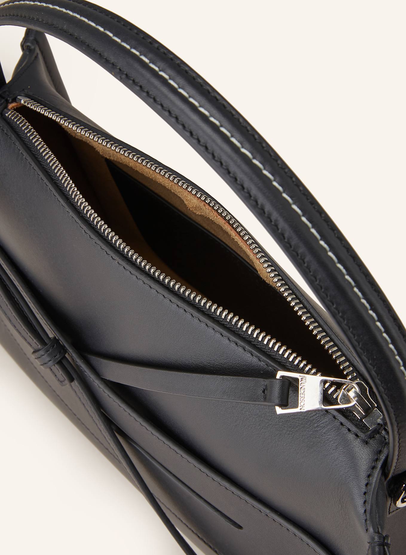 JW ANDERSON Handtasche LOAFER: SCHWARZ