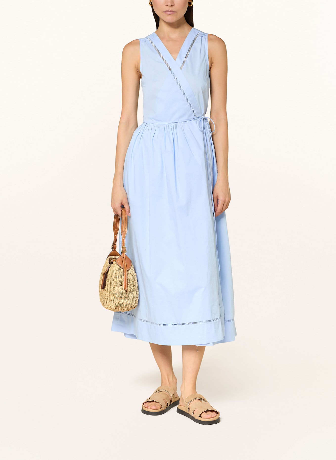 InWear Wickelkleid FURLAIW: HELLBLAU