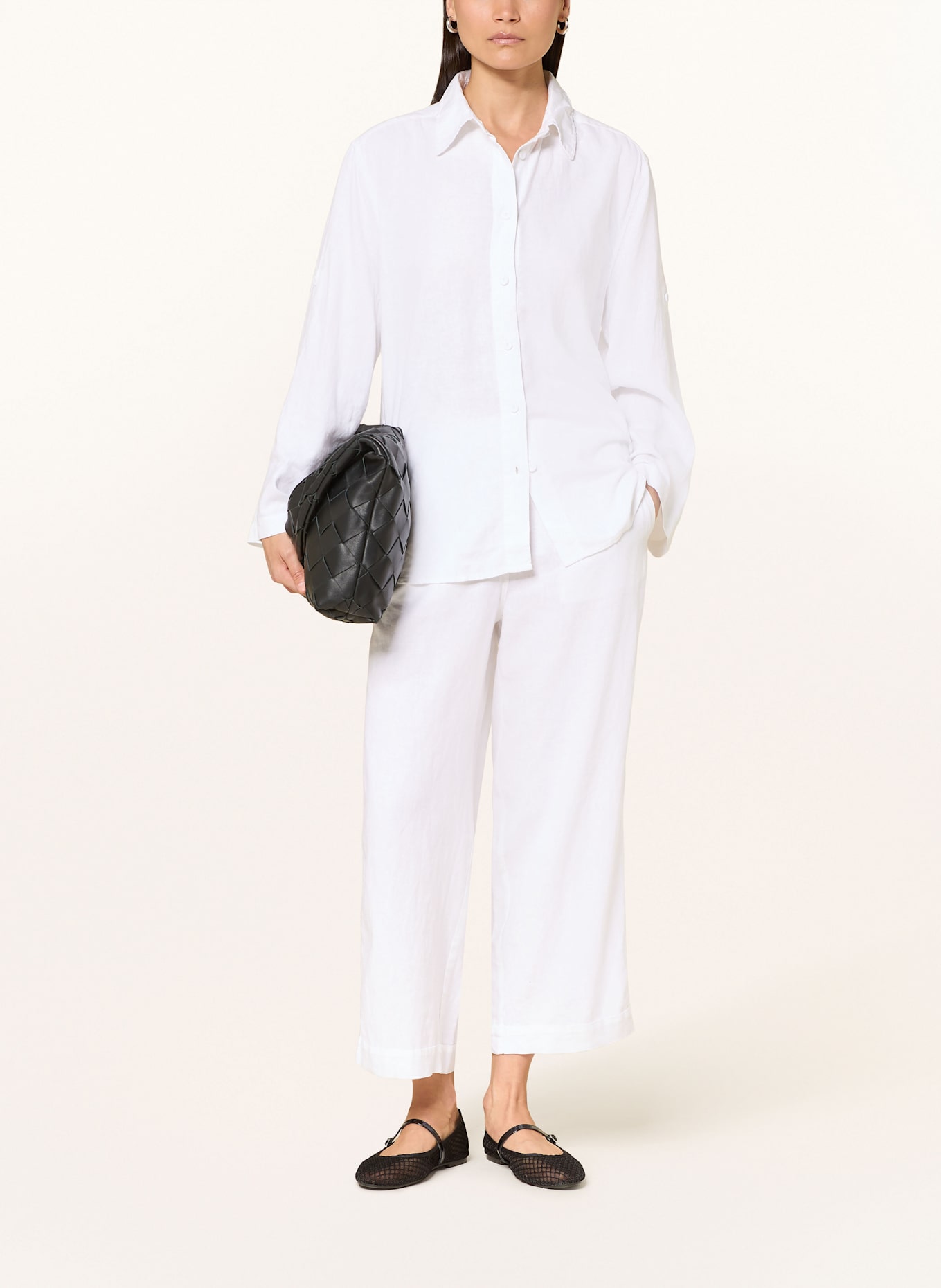 InWear Koszula RIMONEIW z dodatkiem lnu: BIAŁY