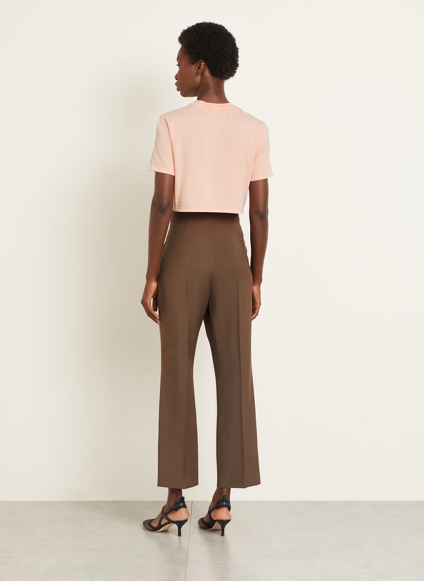 FENDI Cropped-Shirt: HELLROSA
