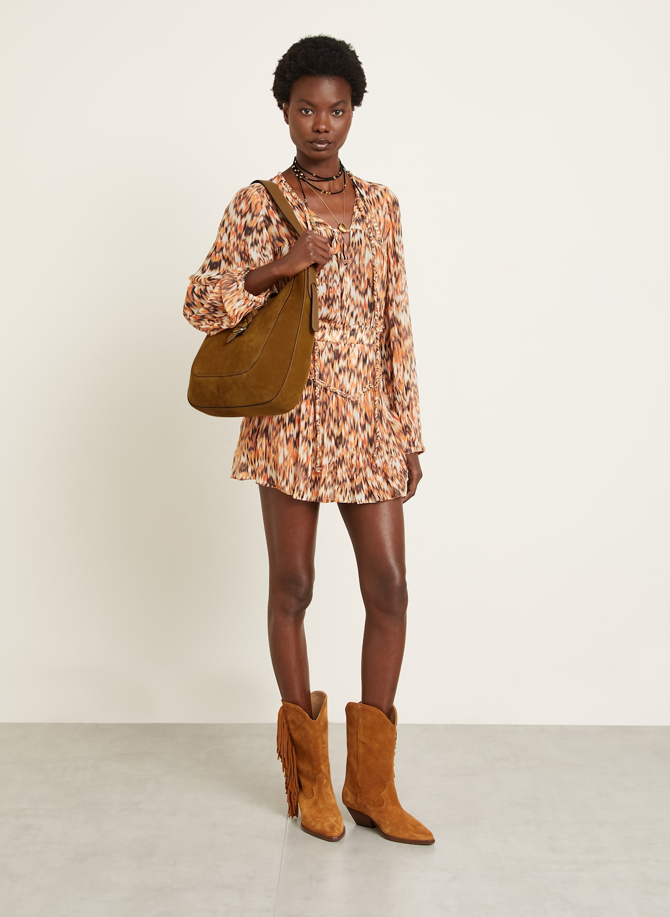 ISABEL MARANT Hobo Bag ALTAY: COGNAC