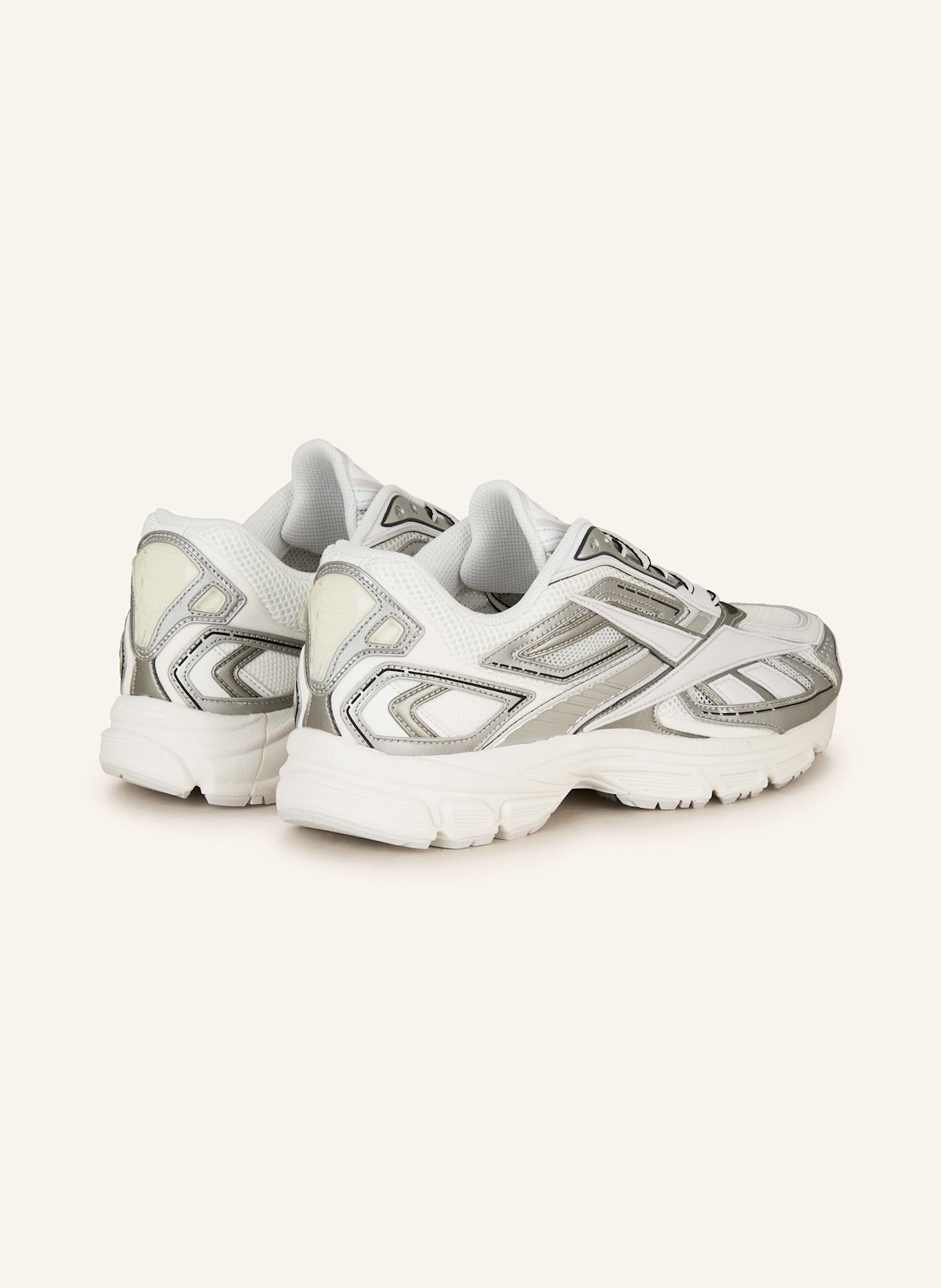 Reebok PREMIER ROAD ULTRA sneakers: WHITE/ GRAY/ SILVER