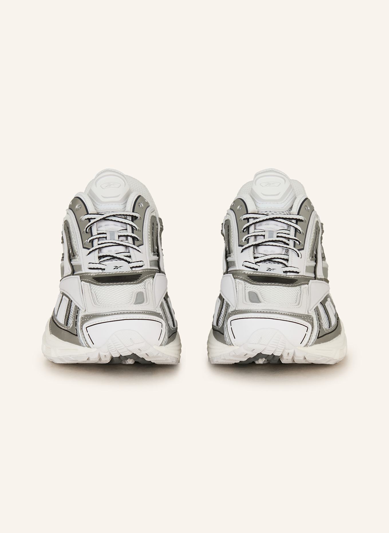 Reebok PREMIER ROAD ULTRA sneakers: WHITE/ GRAY/ SILVER