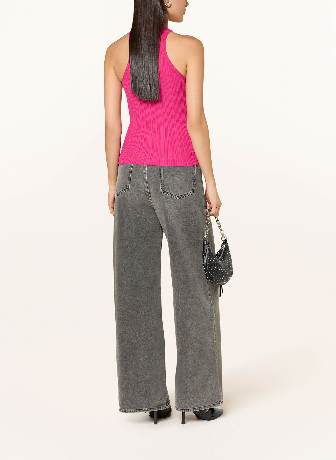 HUGO Stricktop SAREPLA: PINK