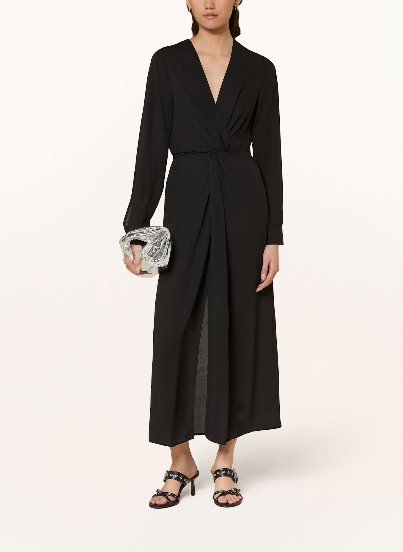 HUGO Kleid KOVENTI: SCHWARZ