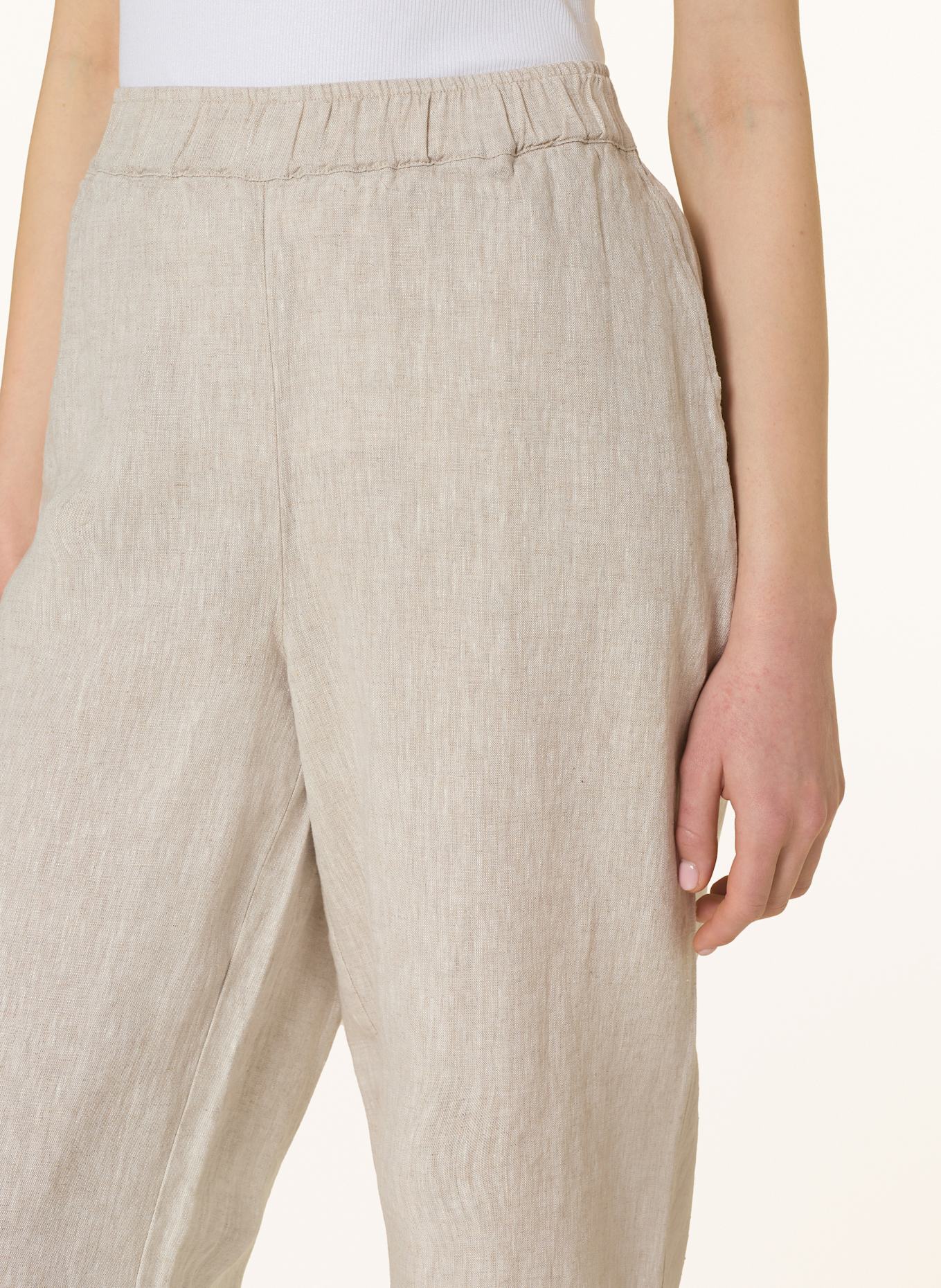 MOS MOSH Leinenhose MMEMMI: CREME