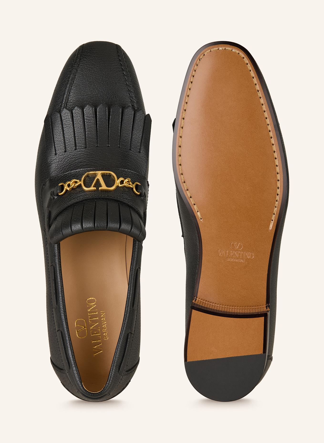 VALENTINO GARAVANI Penny-Loafer VLOGO SIGNATURE: SCHWARZ