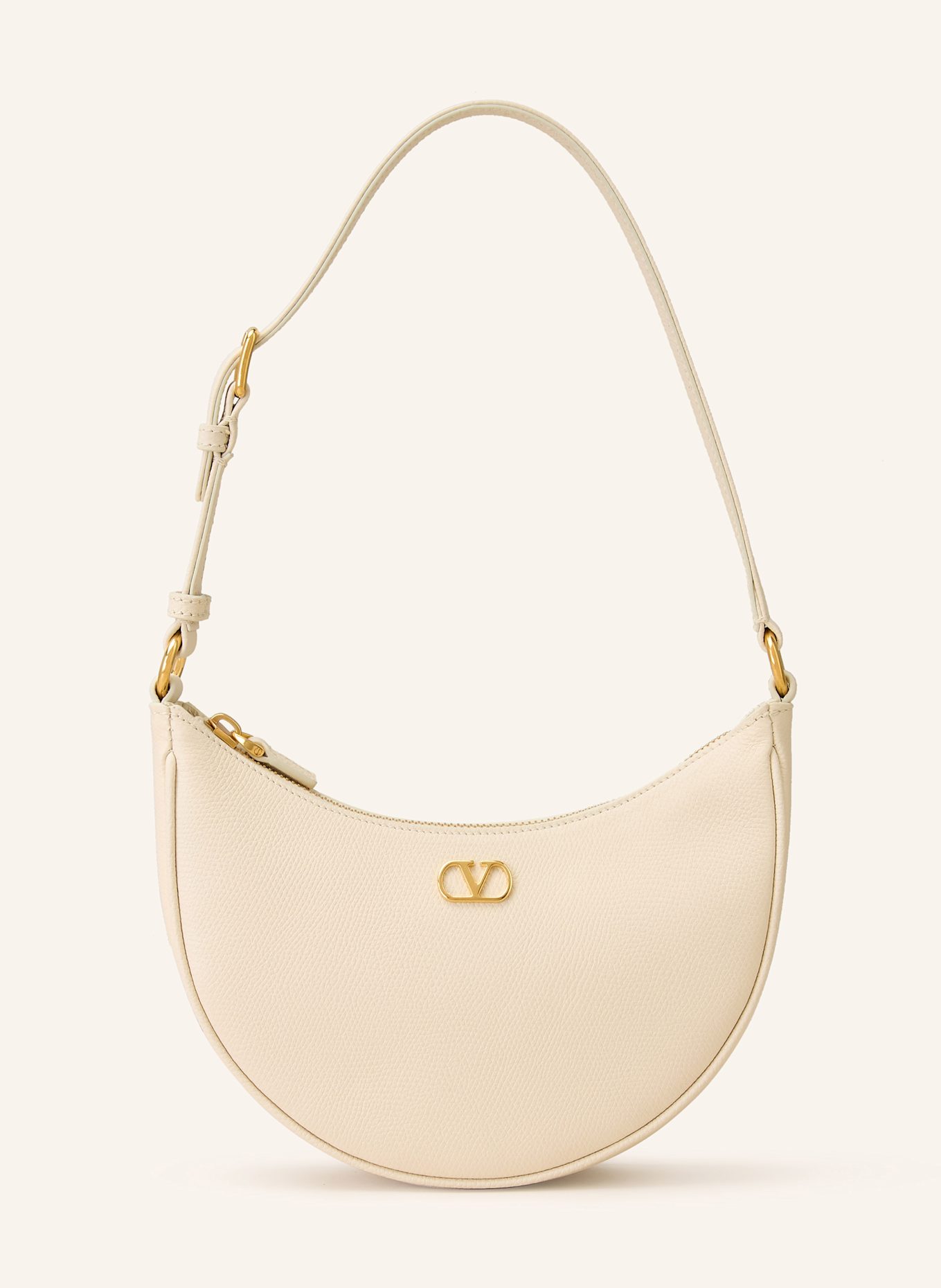 VALENTINO GARAVANI Beuteltasche VLOGO SIGNATURE MINI: CREME