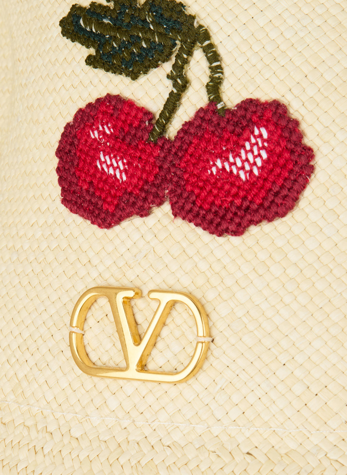 VALENTINO GARAVANI Bucket-Hat VLOGO SIGNATURE: ECRU