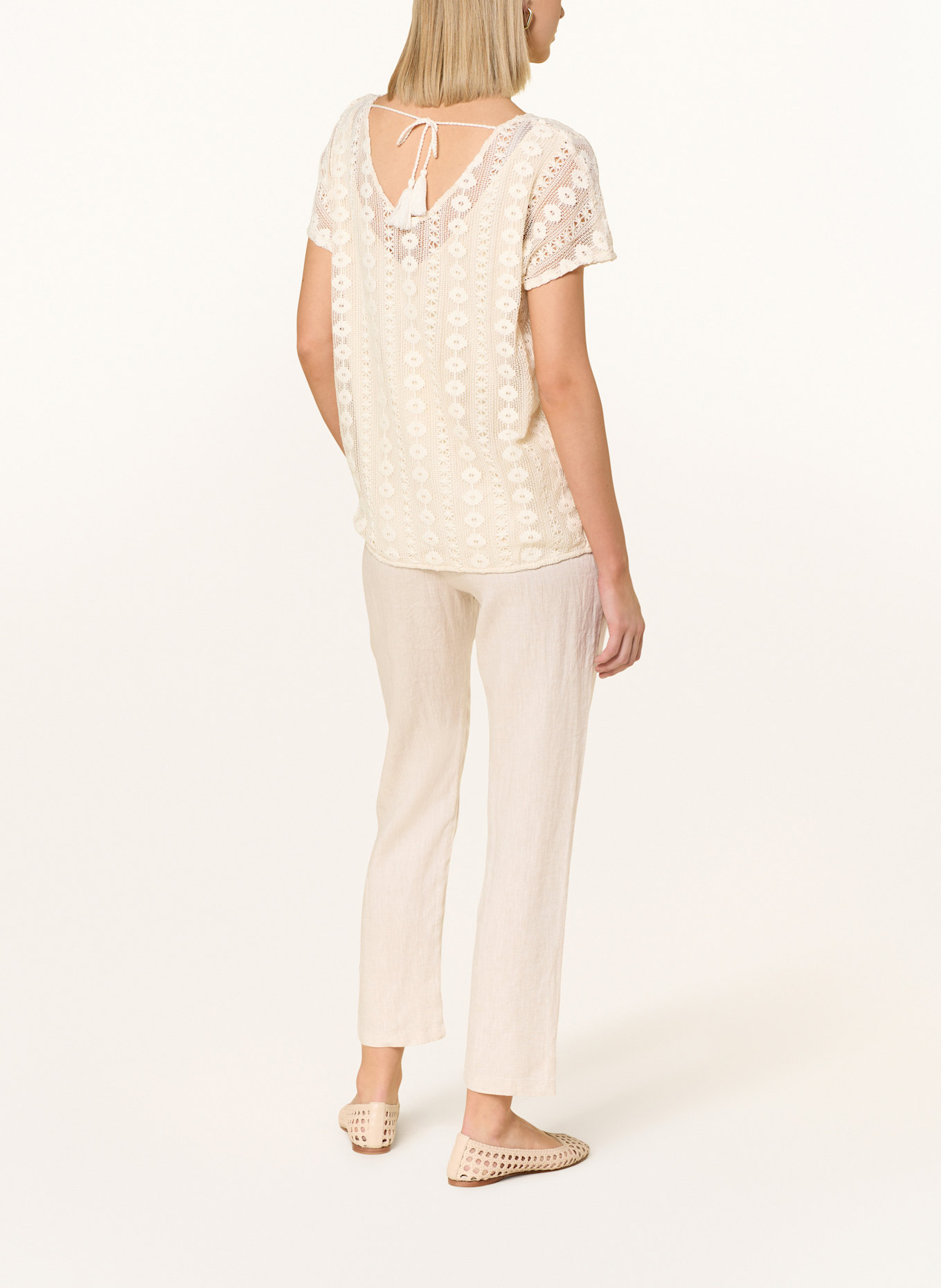 CARTOON Lněné kalhoty: REŽNÁ