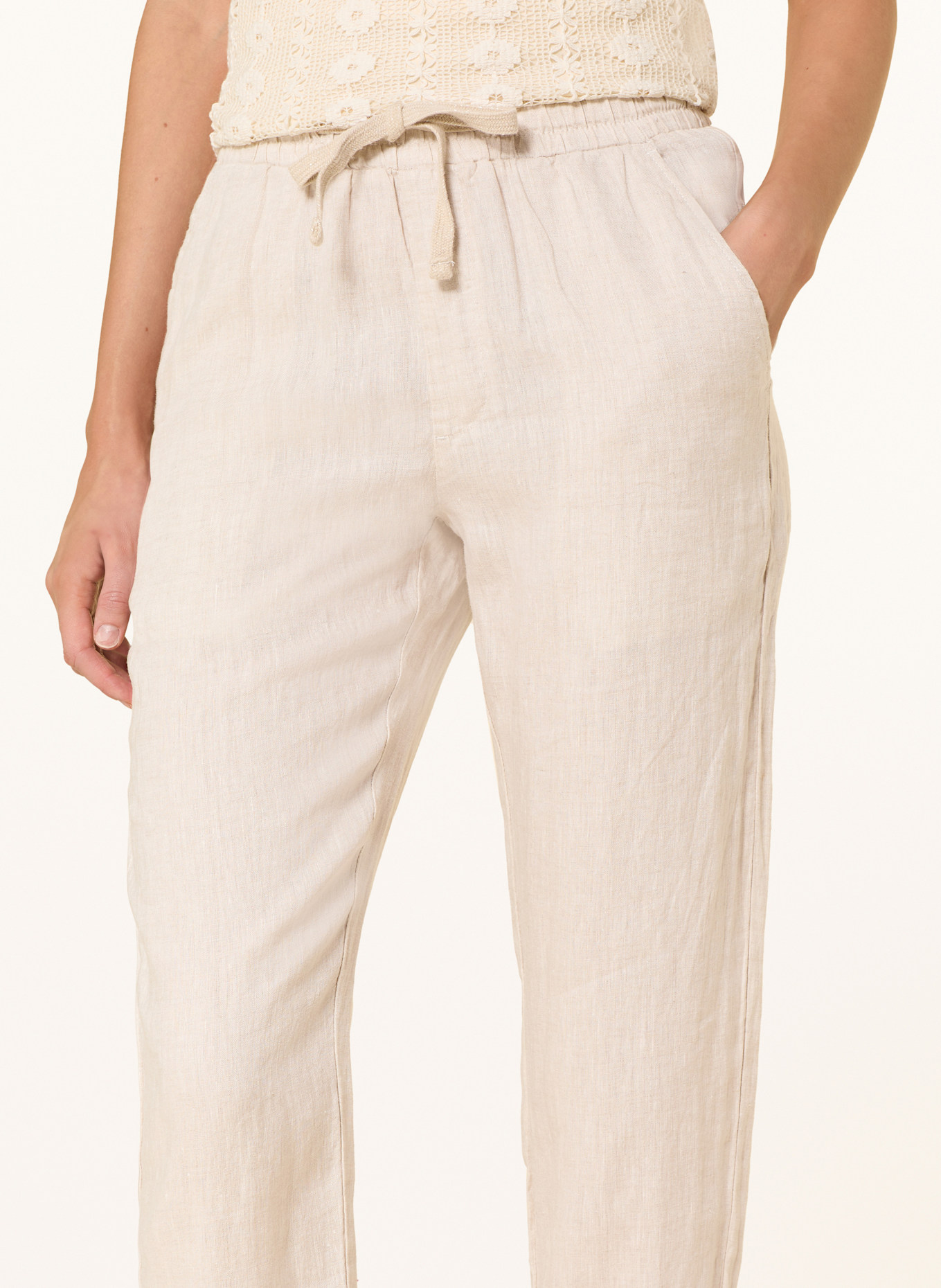 CARTOON Lněné kalhoty: REŽNÁ