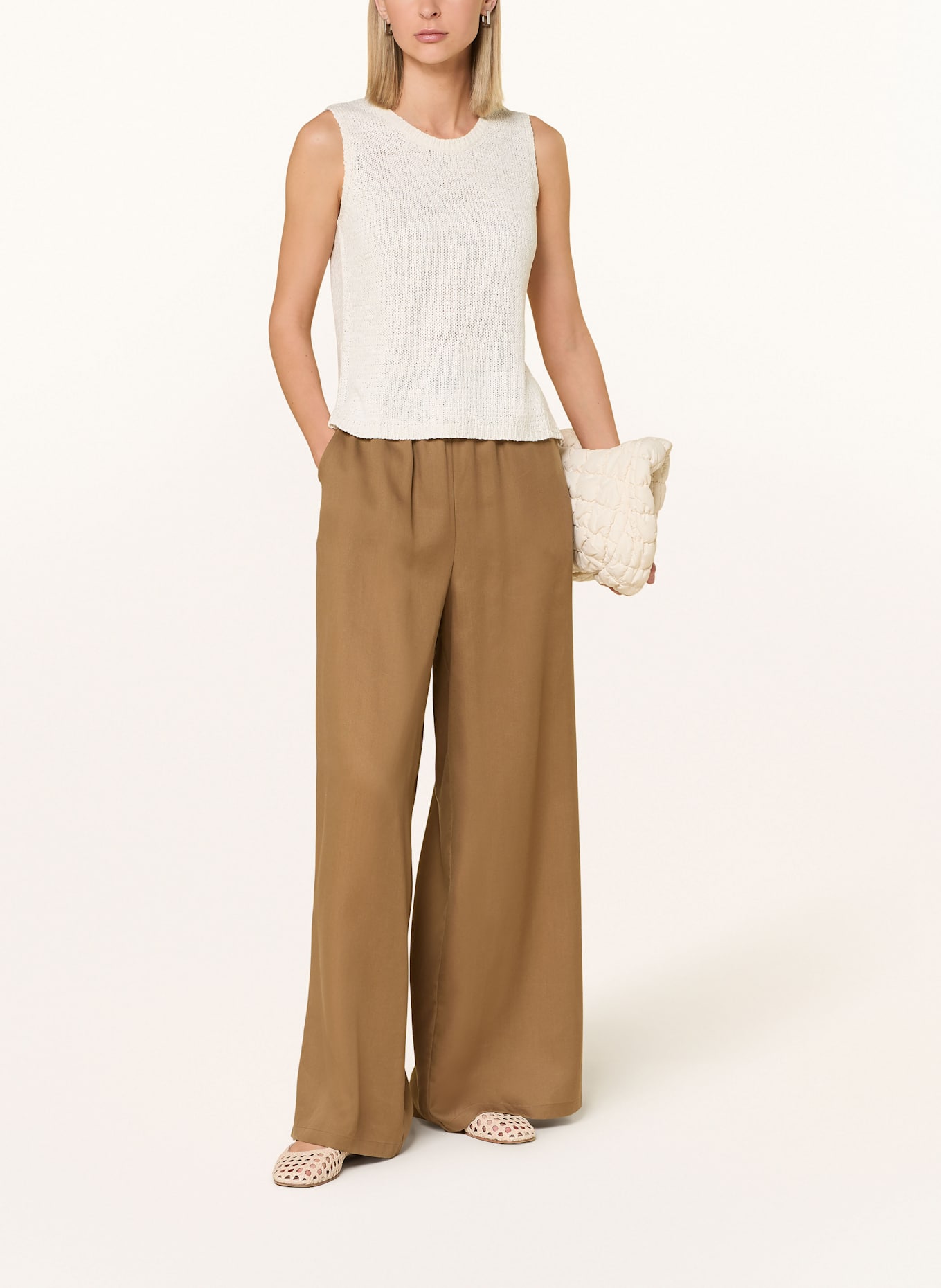 CARTOON Pletená vesta: BÍLÁ