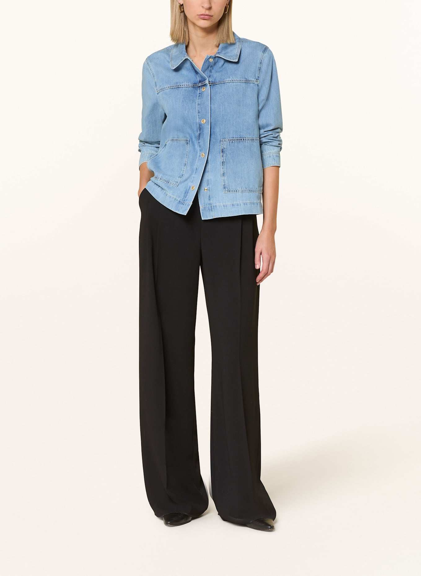 CARTOON Jeans-Overjacket: HELLBLAU