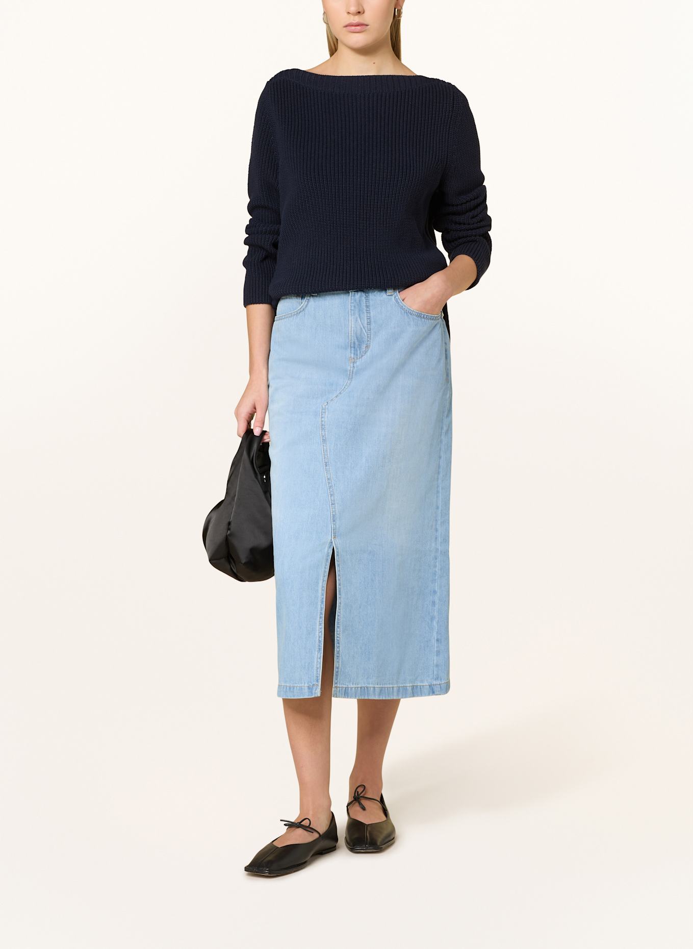CARTOON Denim skirt: 8619 Middle Blue Denim