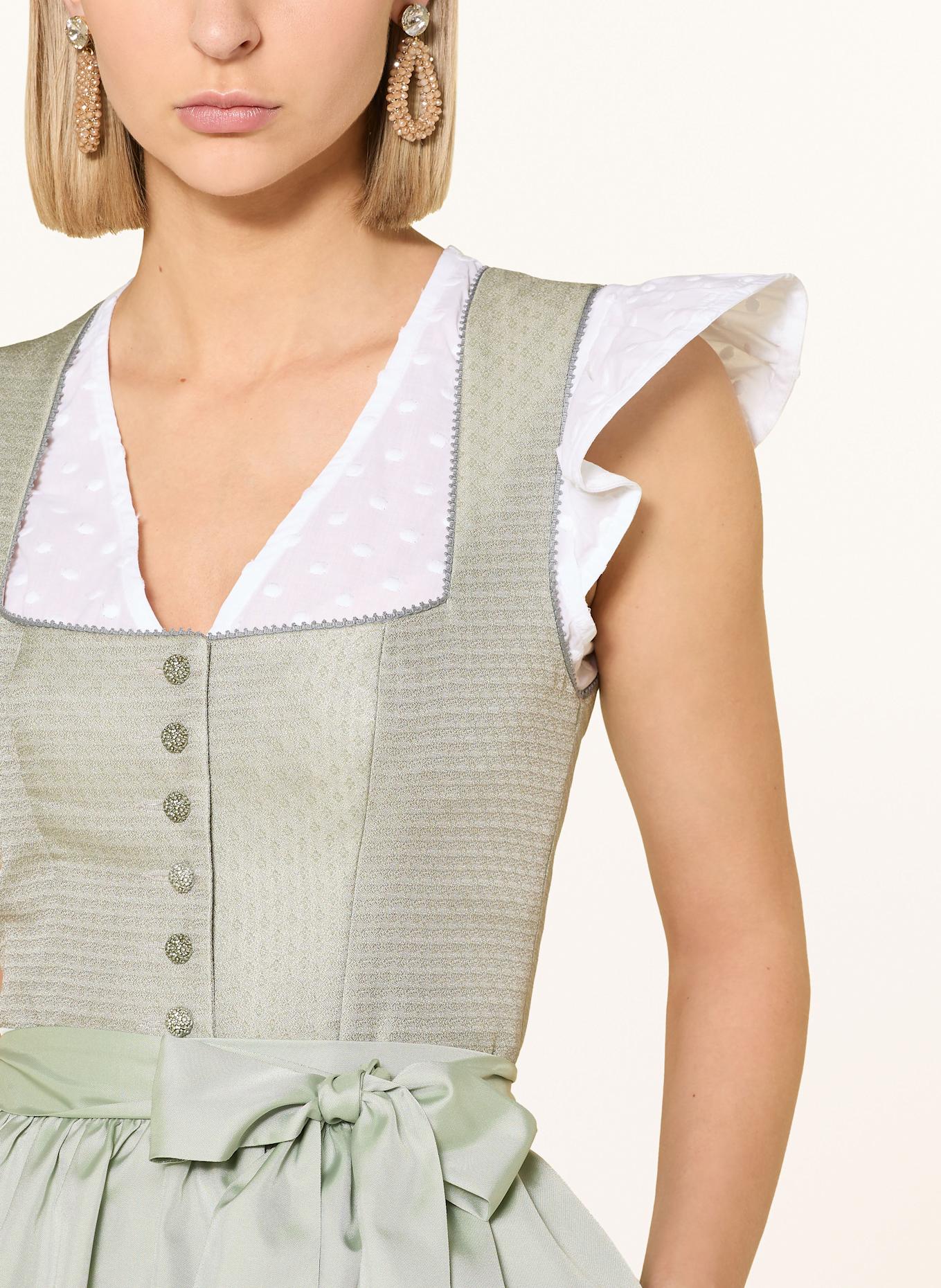 ALISSA BY KINGA MATHE Dirndl JOLEEN: LIGHT GREEN