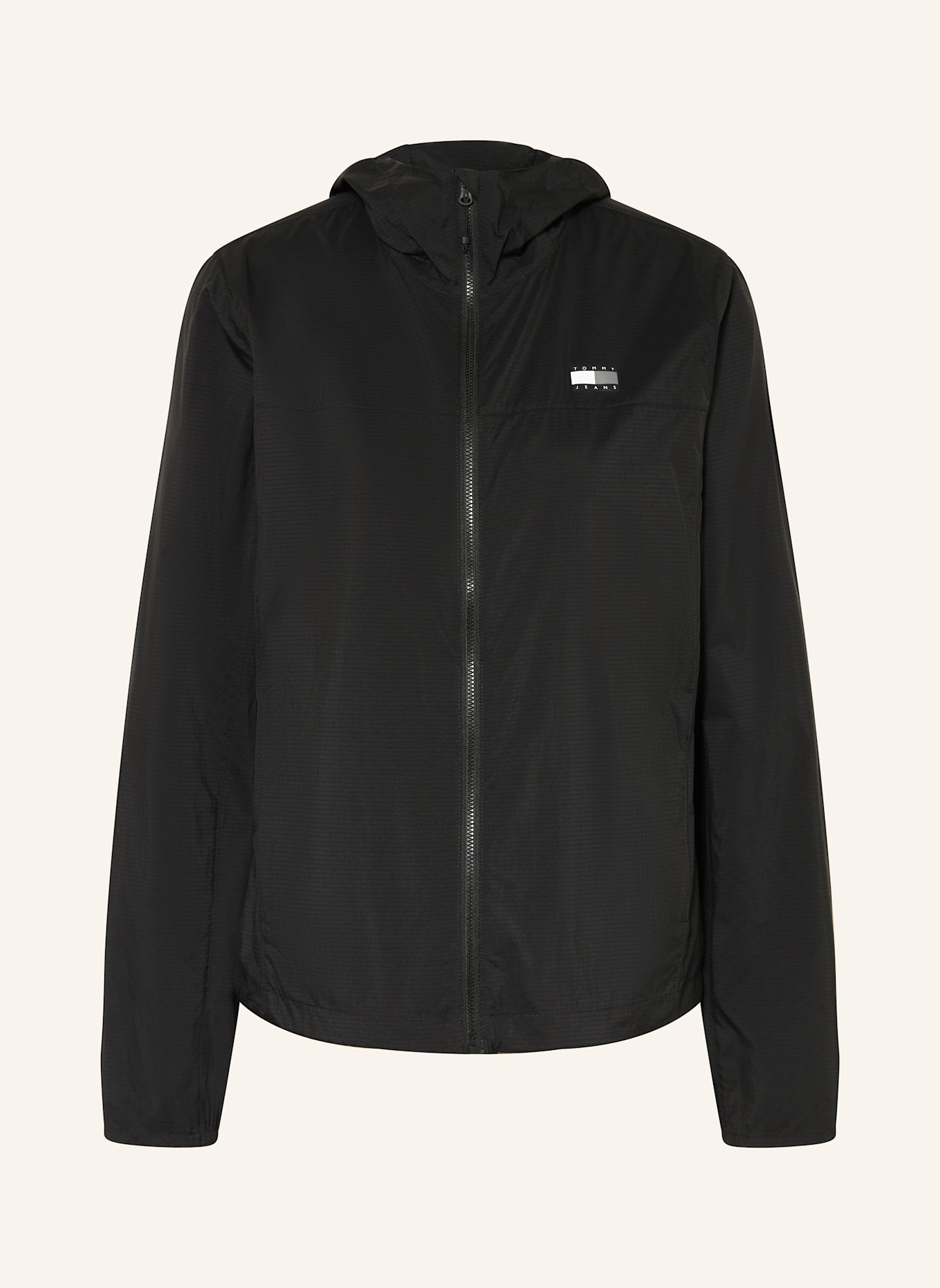 TOMMY JEANS Jacke: SCHWARZ