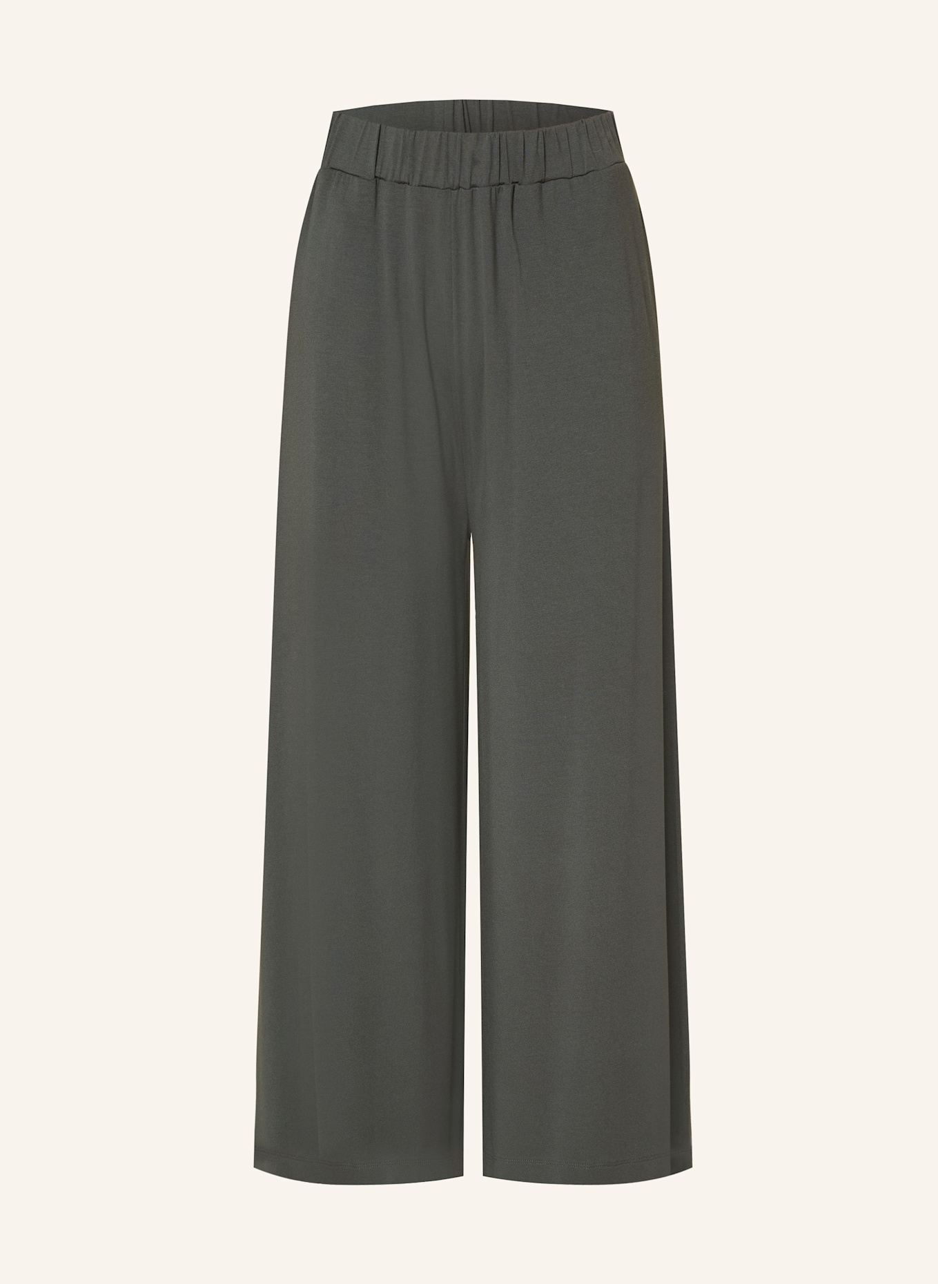 Marc O'Polo DENIM Žerzejové culotte kalhoty: KHAKI
