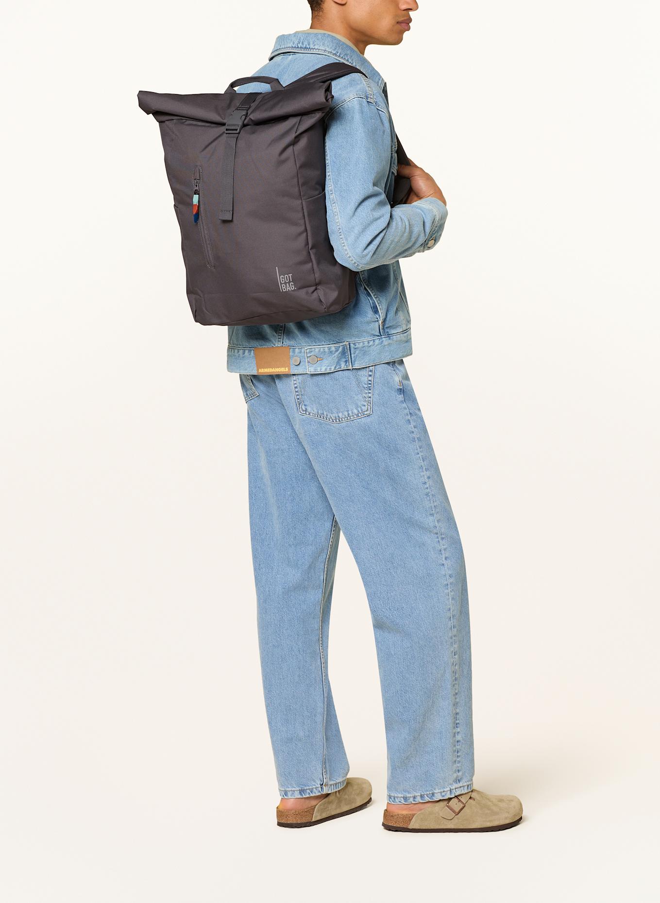 GOT BAG Batoh ROLLTOP EASY: TMAVĚ ŠEDÁ