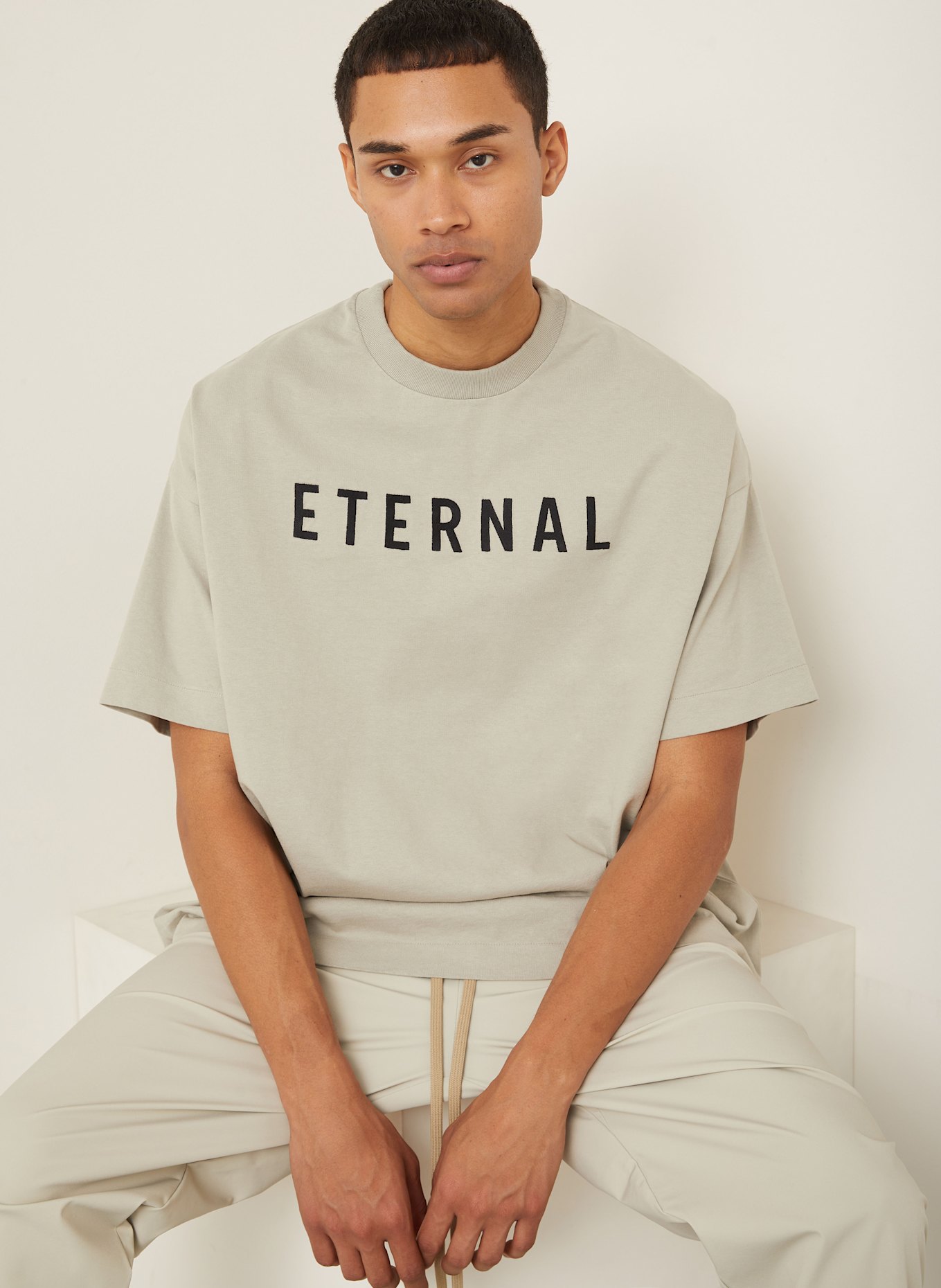 FEAR OF GOD T-Shirt ETERNAL: BEIGE