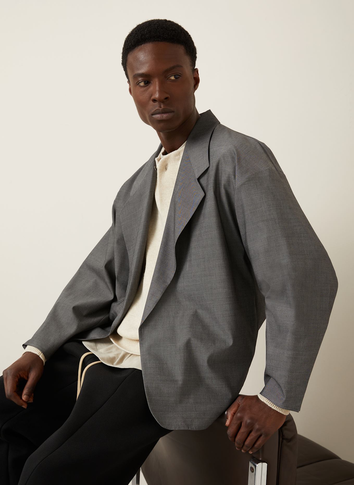 FEAR OF GOD Tailored jacket extra slim fit: GRAY