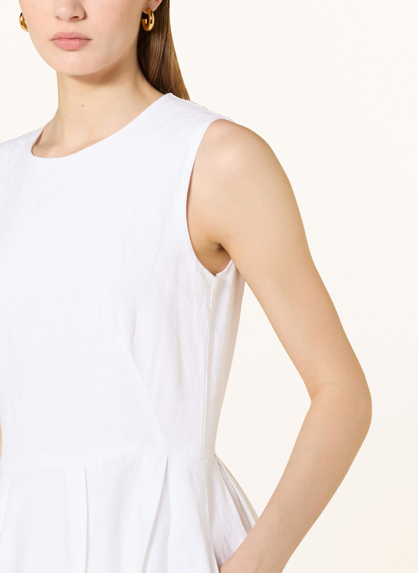 oui Leinenkleid: WEISS