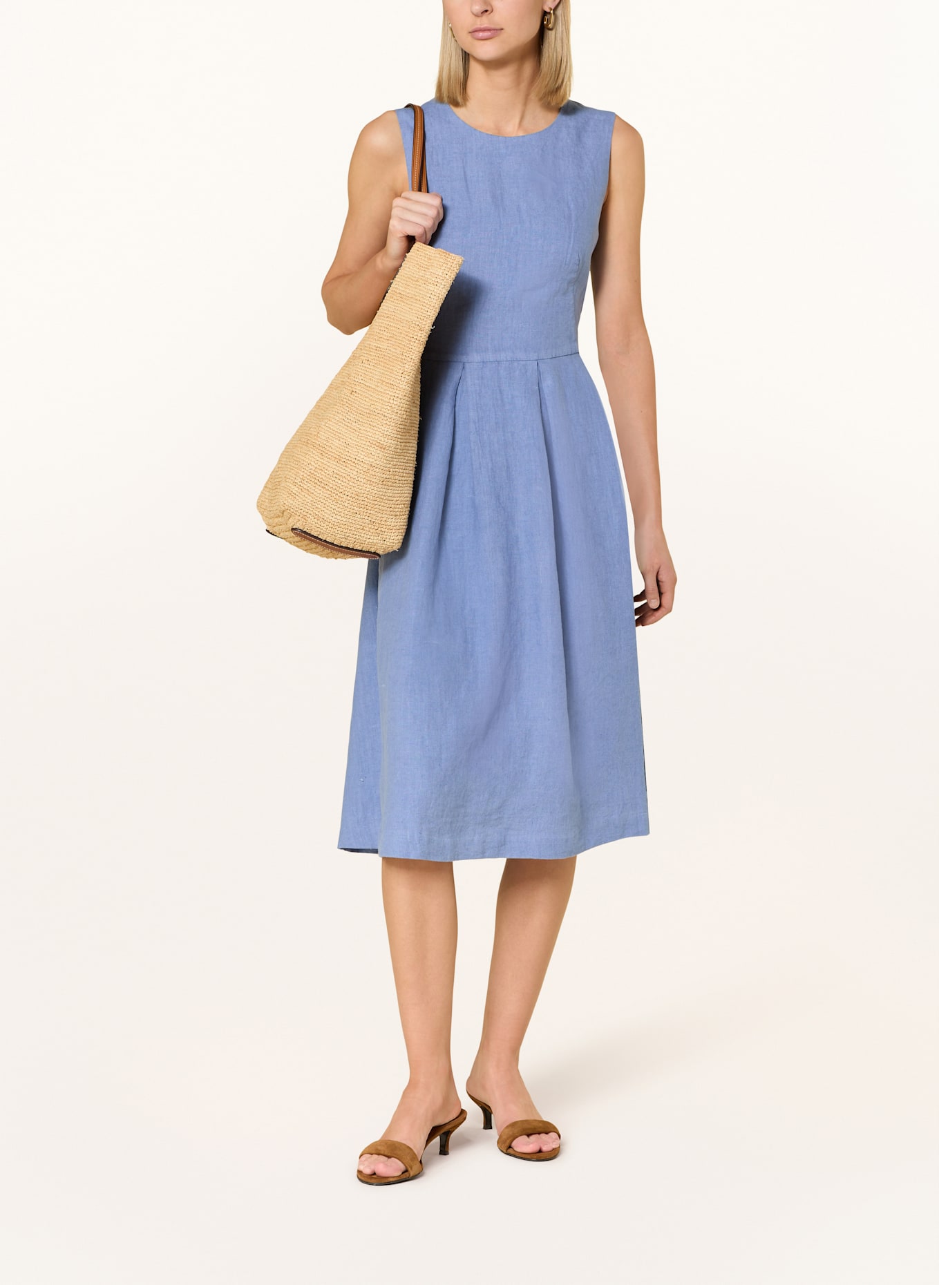 oui Leinenkleid: BLAU