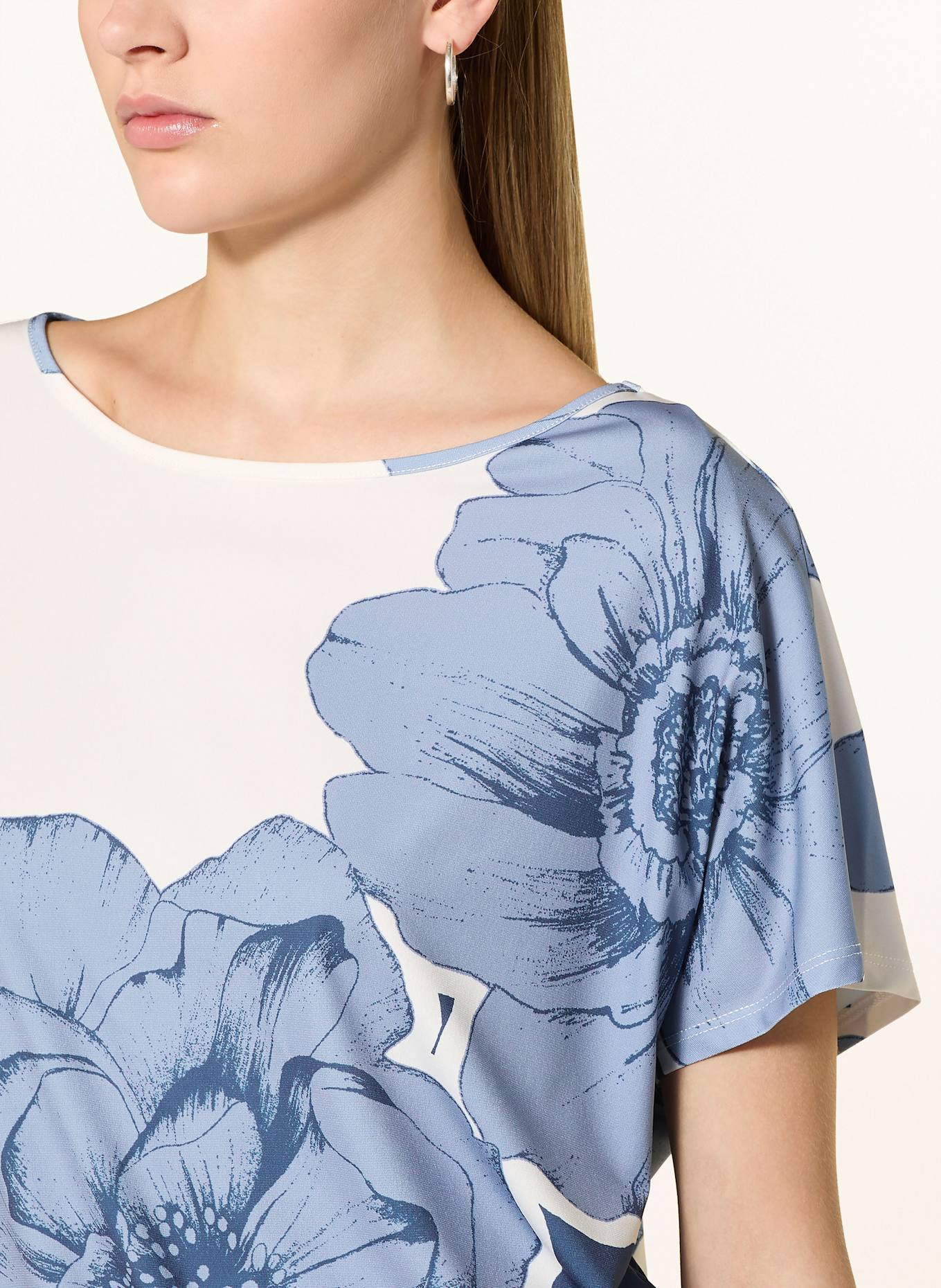 oui Tričko: TMAVĚ MODRÁ / MODRÁ / REŽNÁ