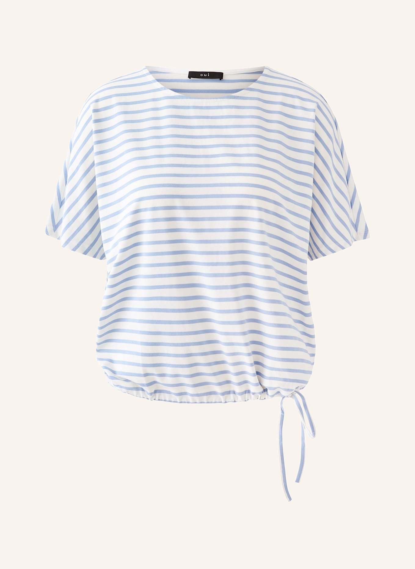 oui Tričko: BÍLÁ / MODRÁ