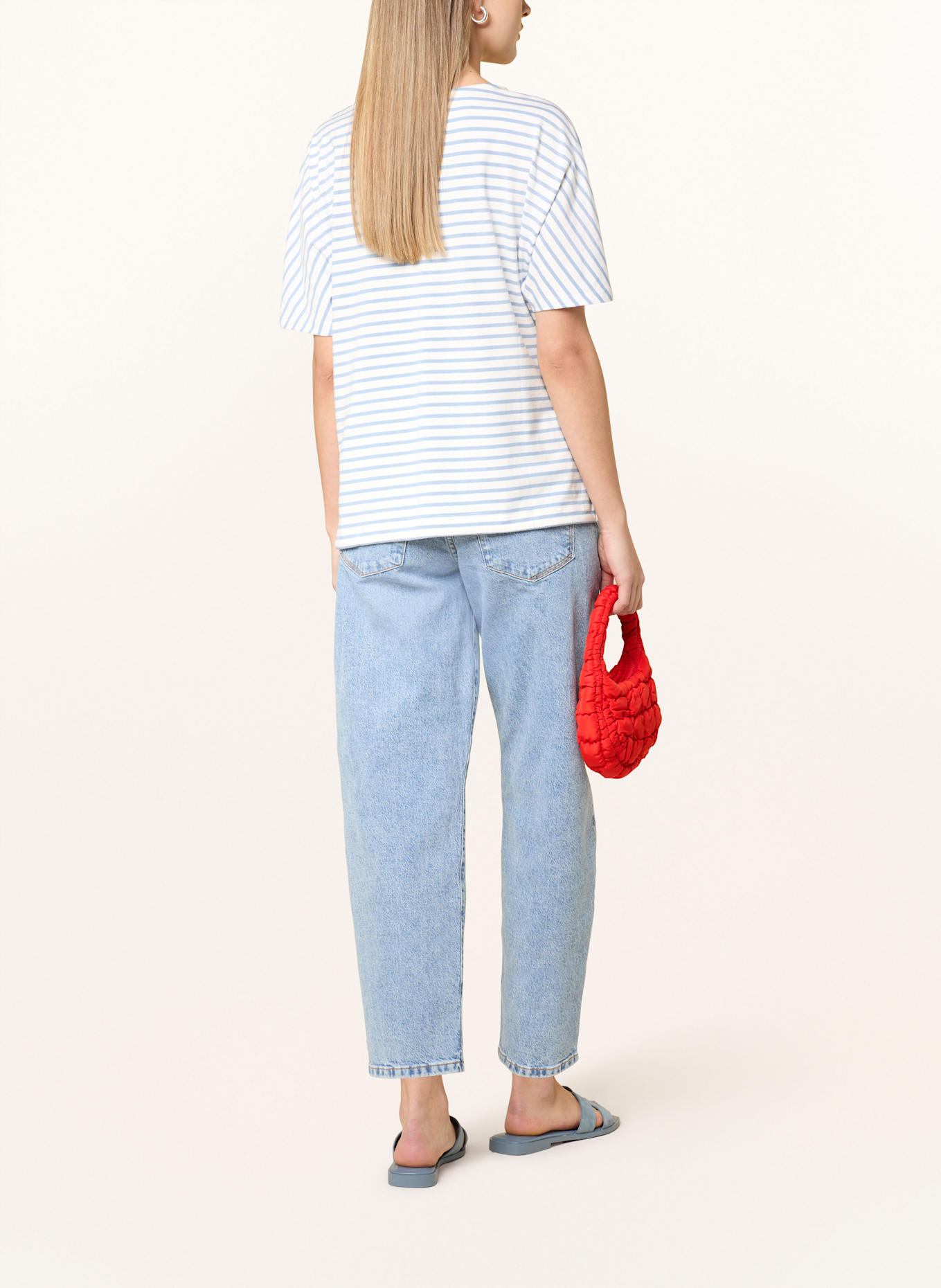 oui Tričko: BÍLÁ / MODRÁ