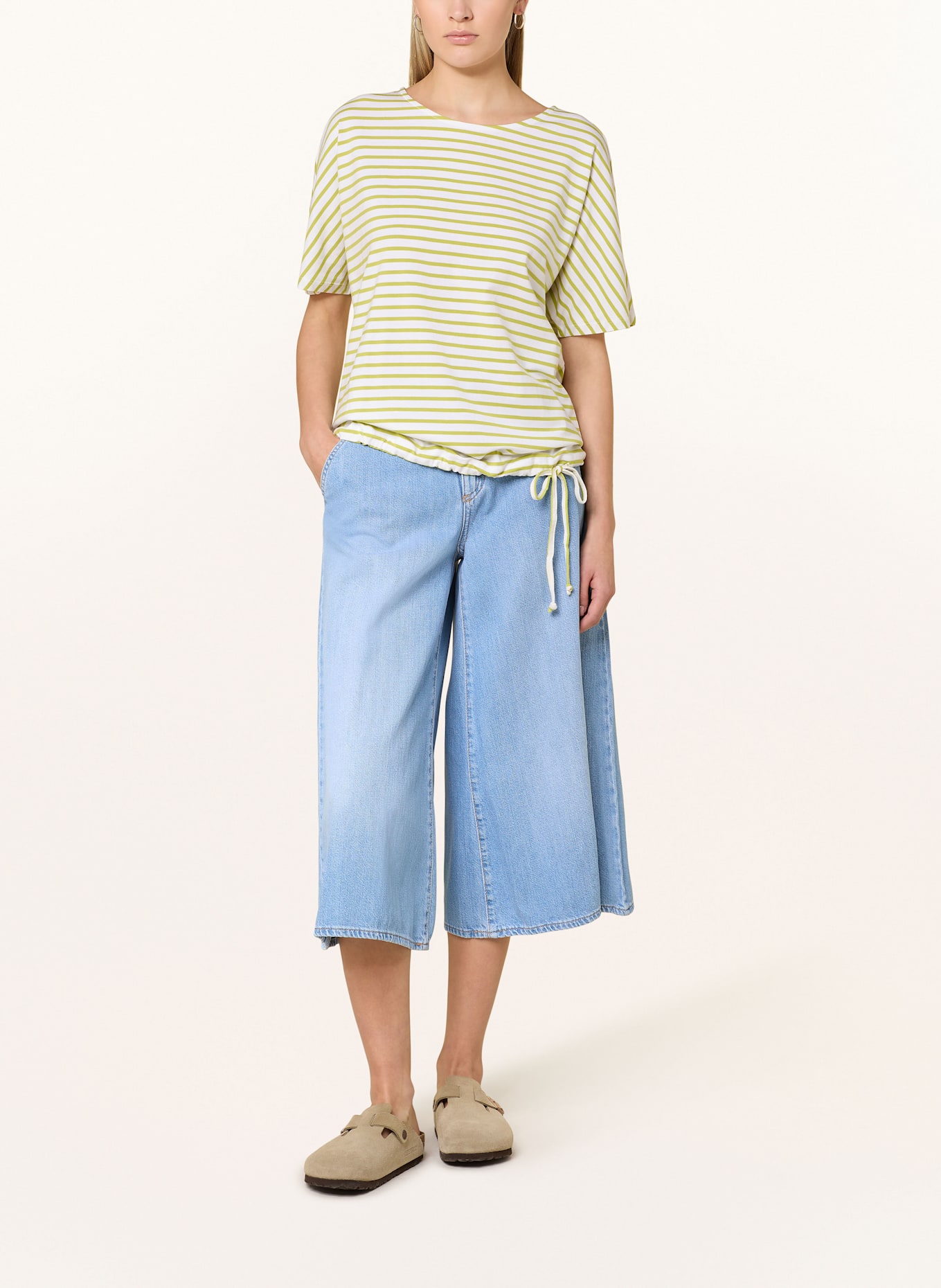 oui Tričko: BÍLÁ / ZELENÁ