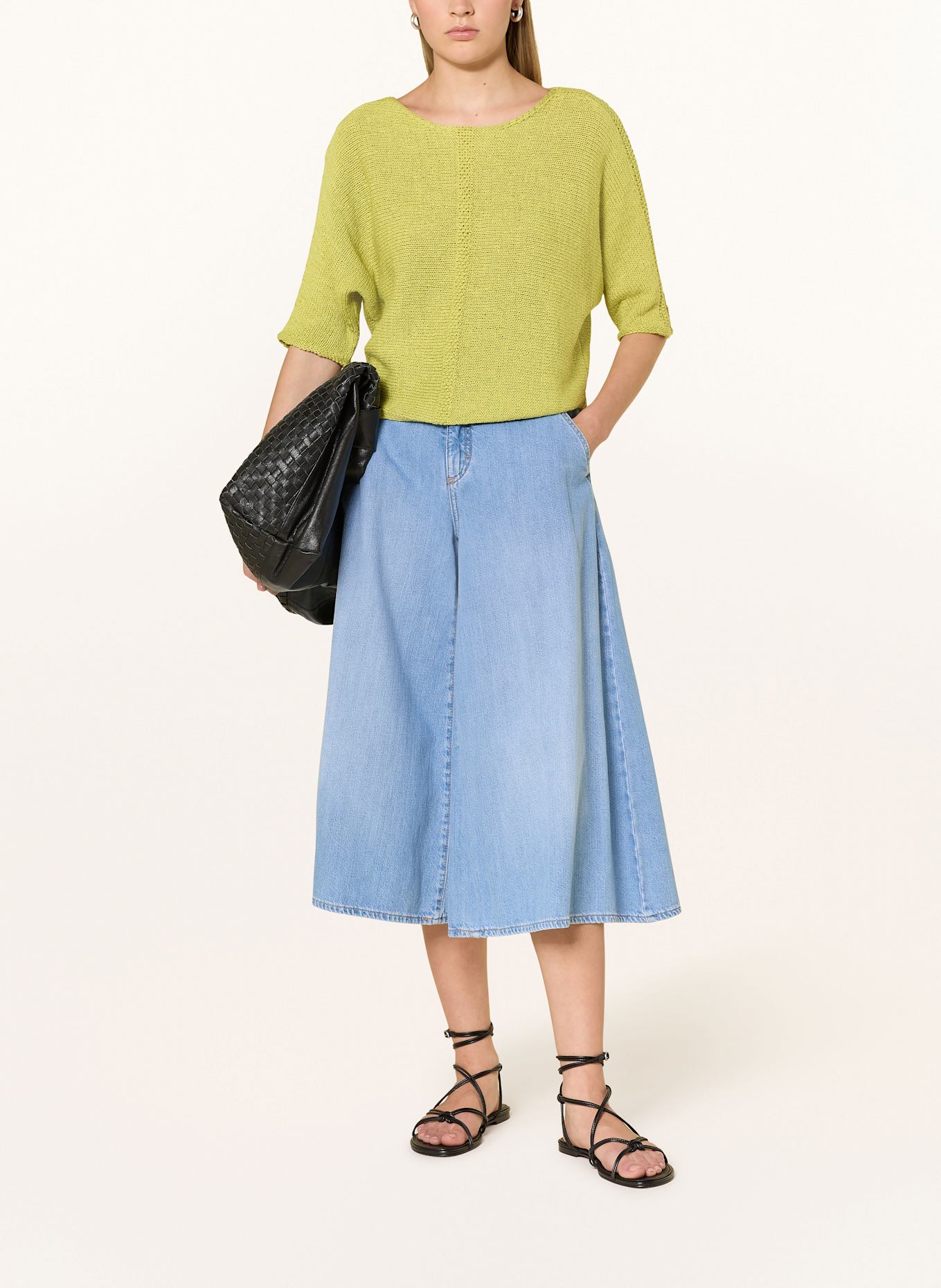 oui Strickshirt: GRÜN