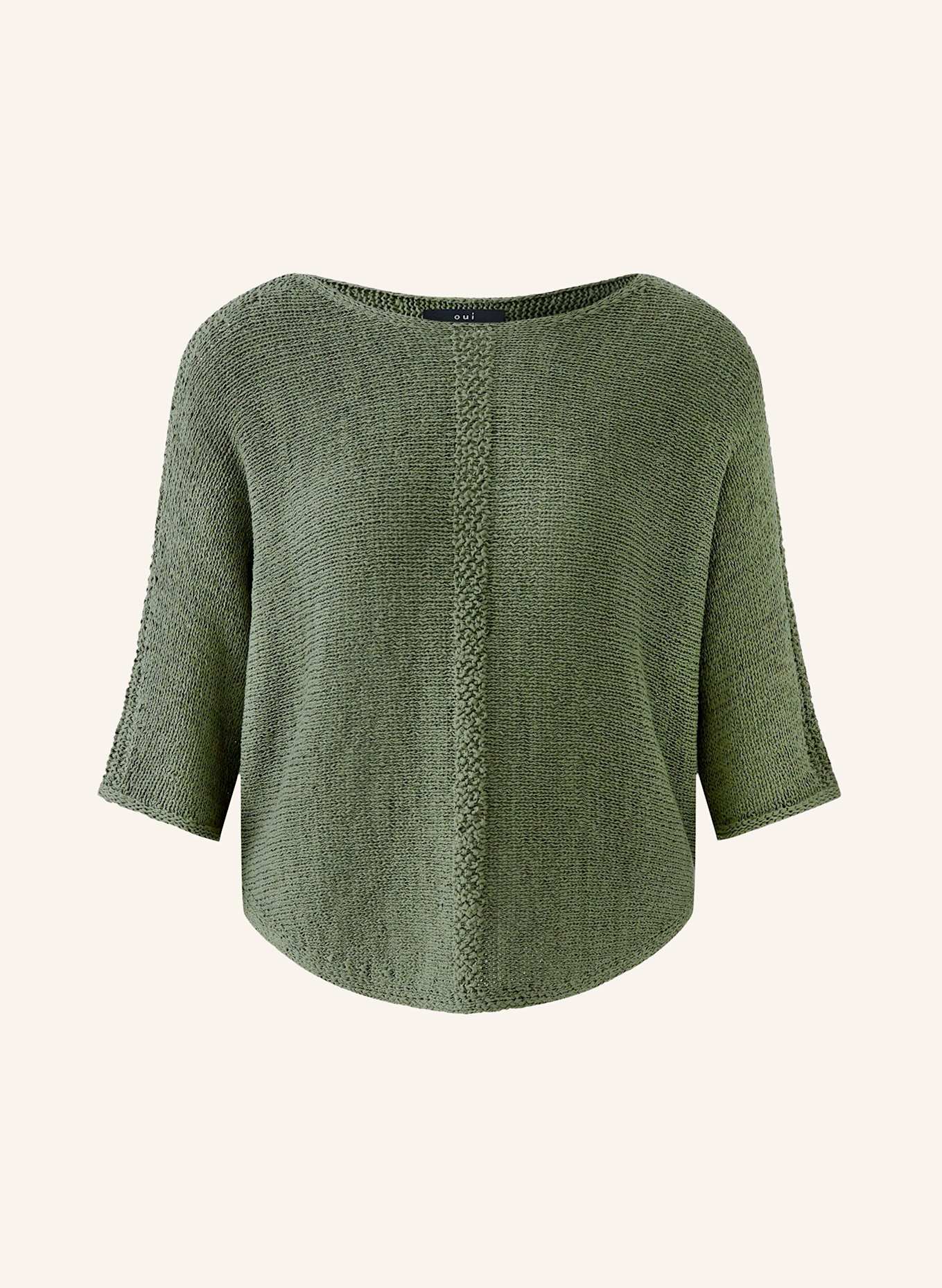 oui Strickshirt: GRÜN