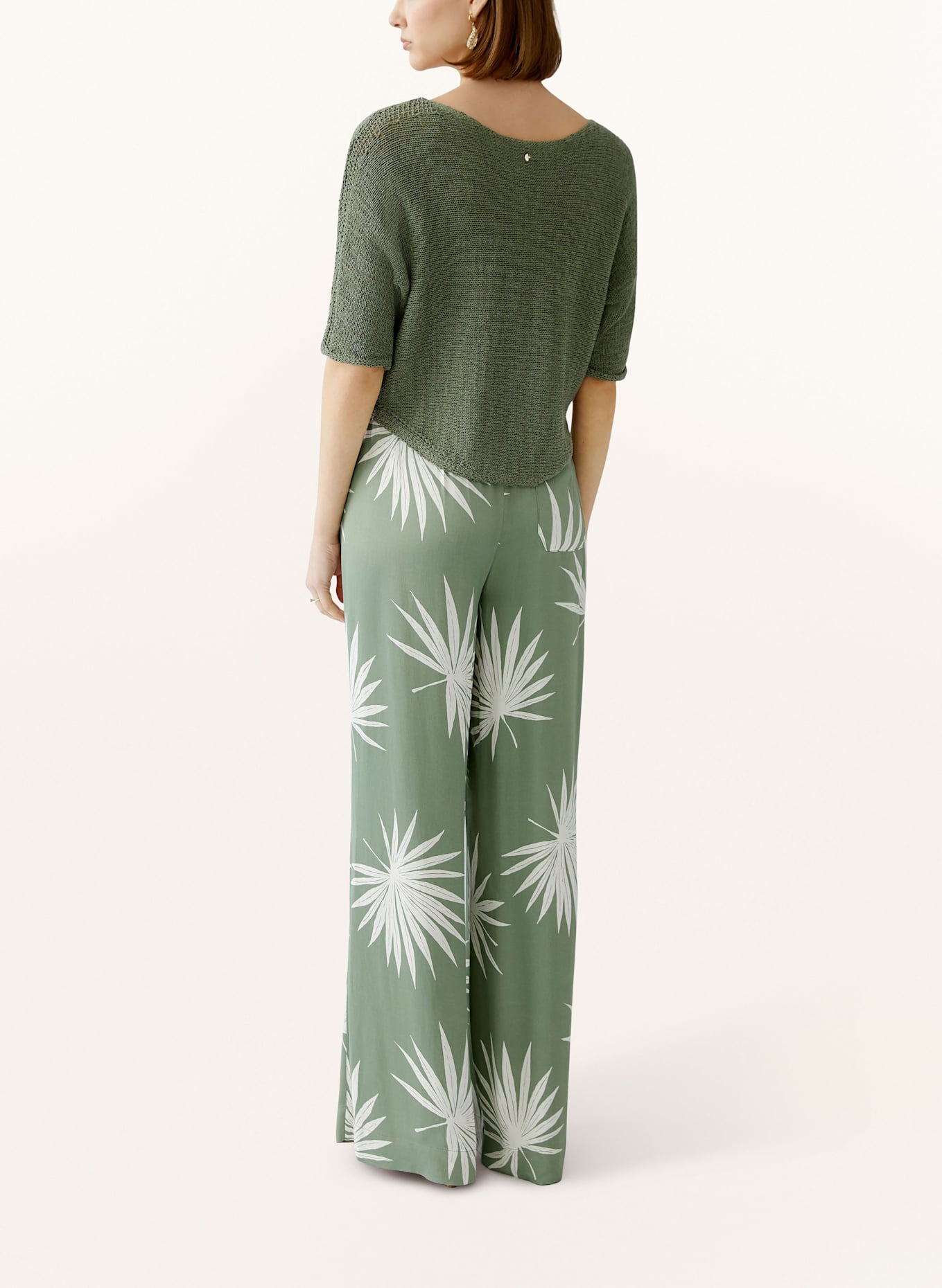 oui Strickshirt: GRÜN