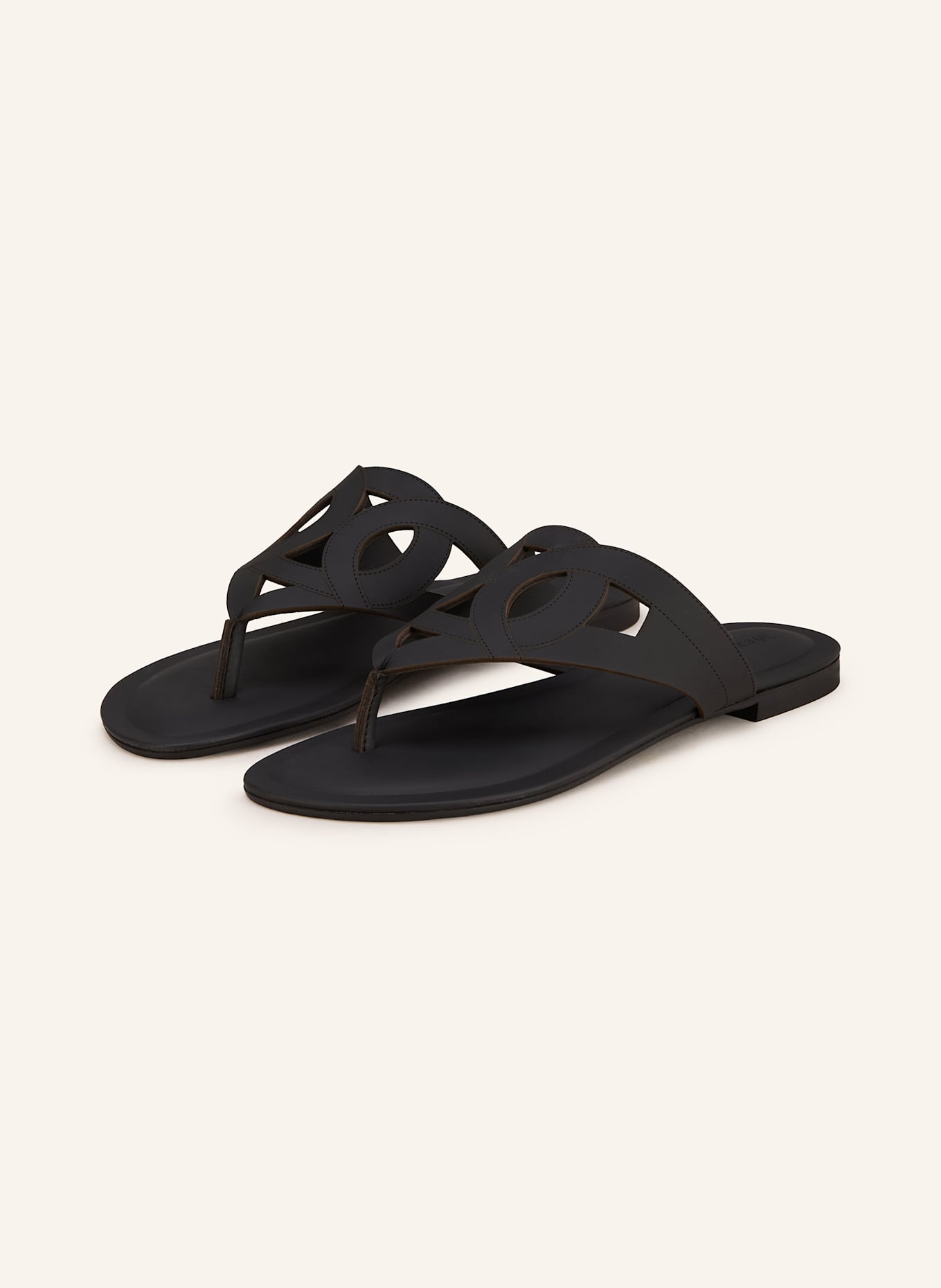 Marc O'Polo CAMILLA 2A flip flops: BLACK