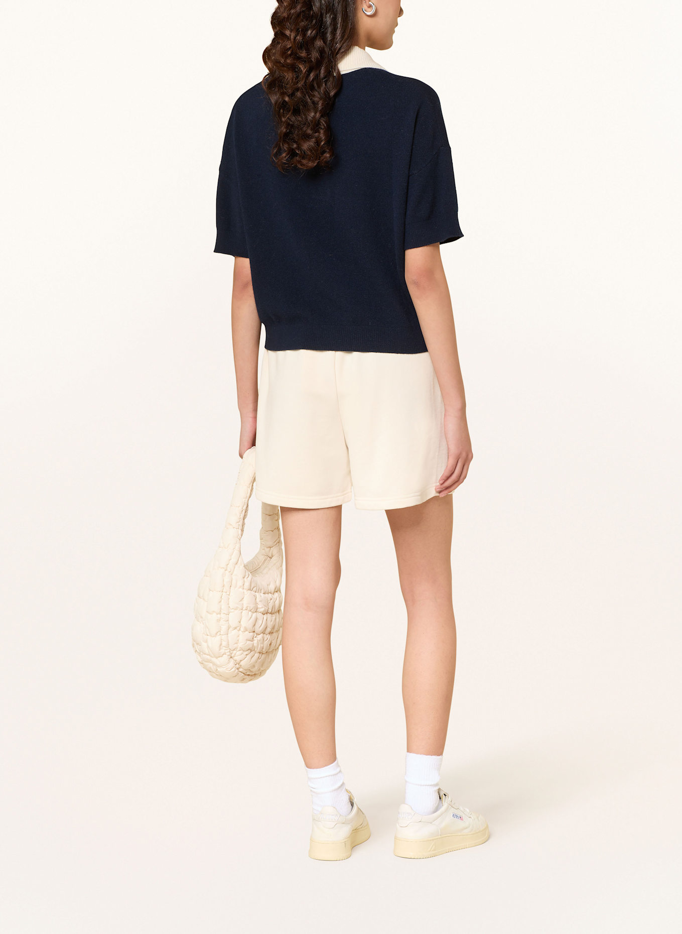 FROM FUTURE Cashmere-Strickshirt: DUNKELBLAU