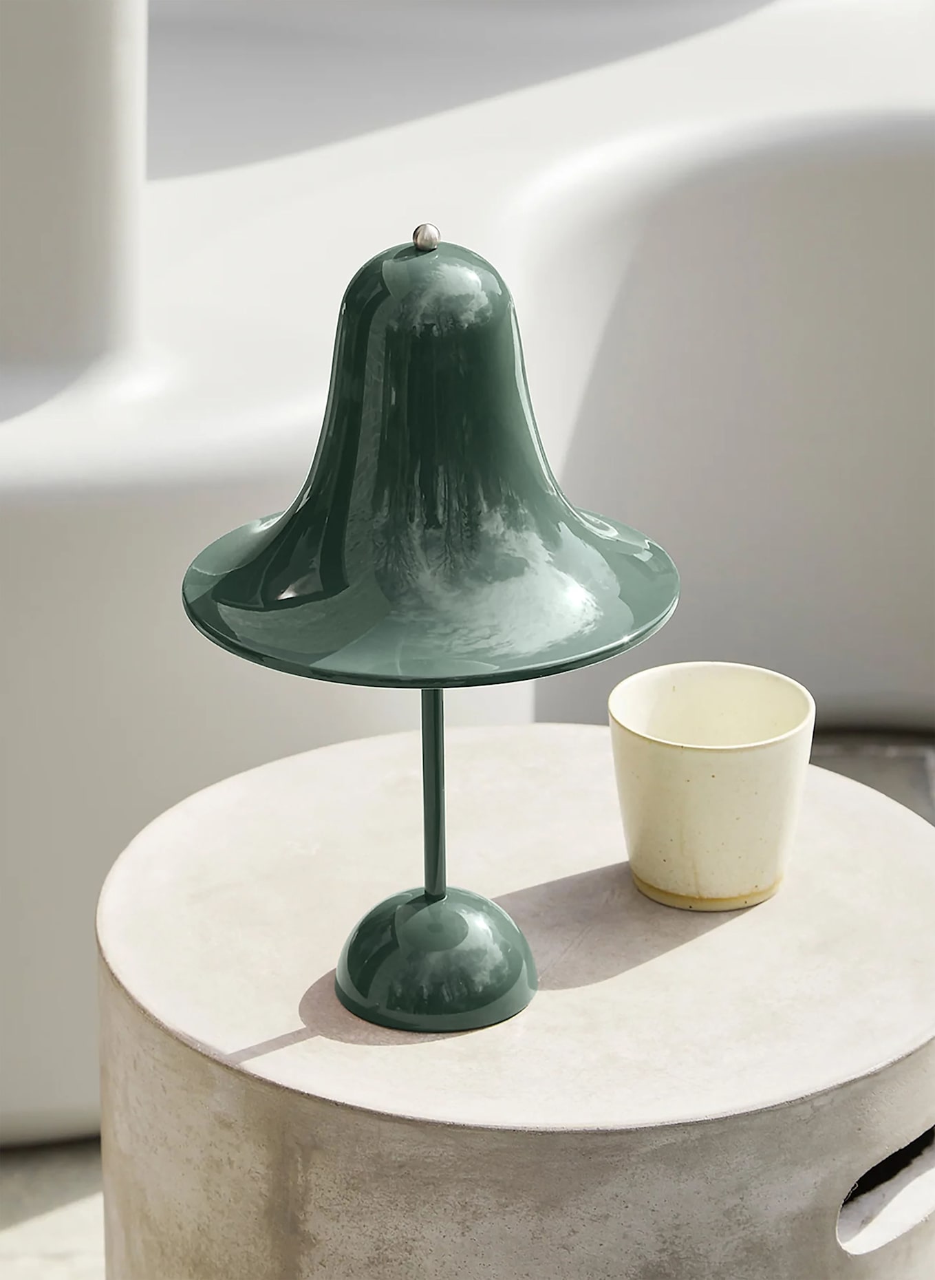 VERPAN PANTOP PORTABLE table lamp: DARK GREEN