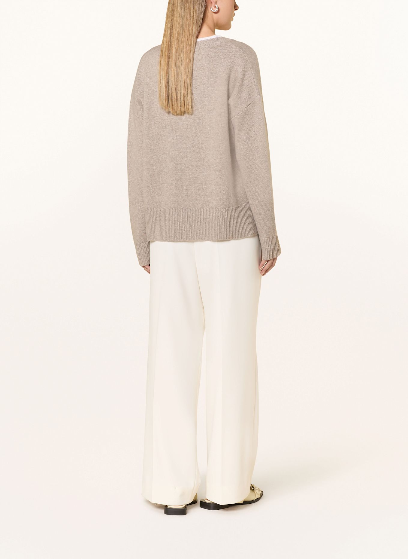 darling harbour sweater Woman with cashmere: kitt melange