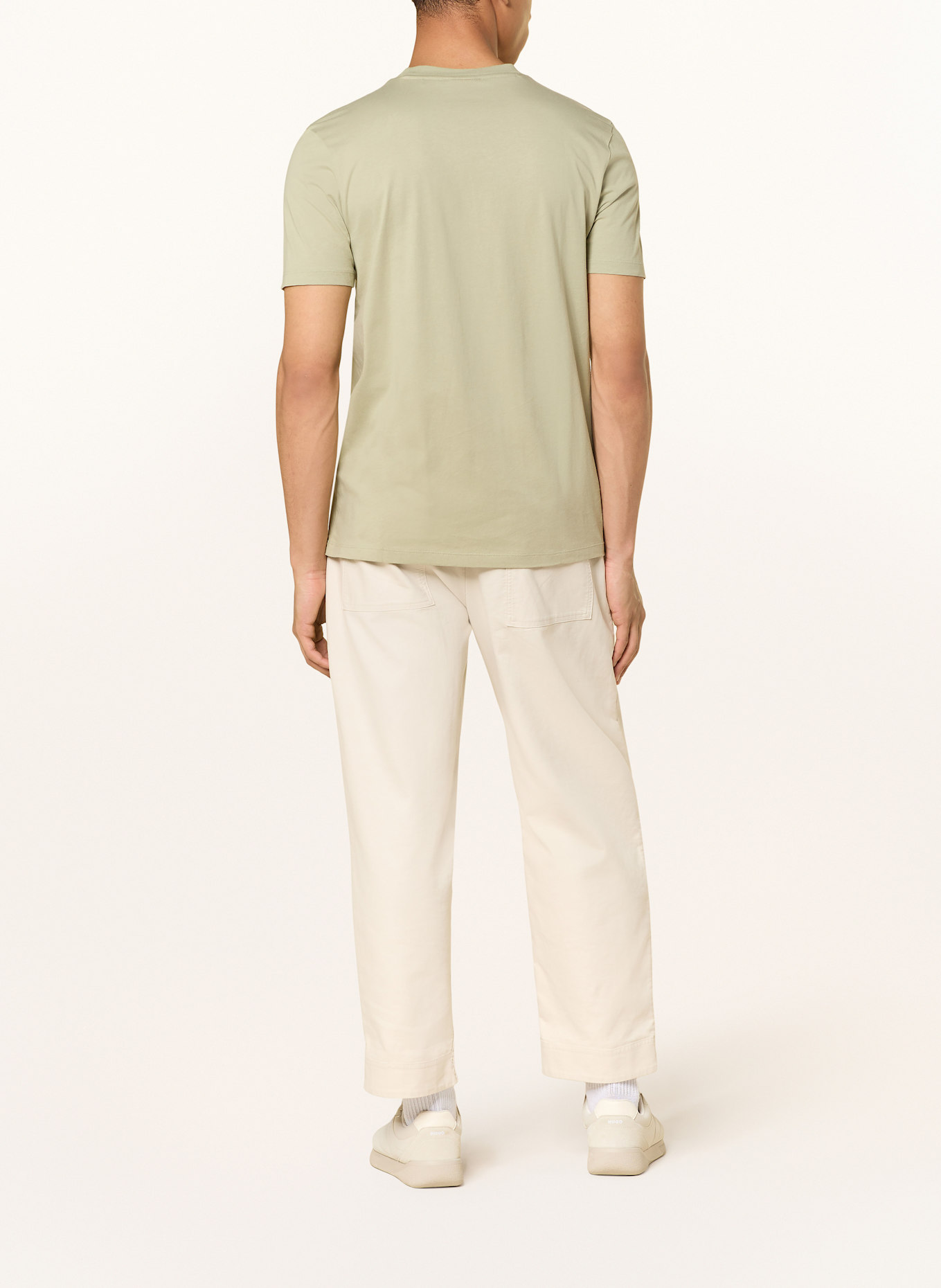 HUGO T-Shirt DULIVIO: HELLGRÜN