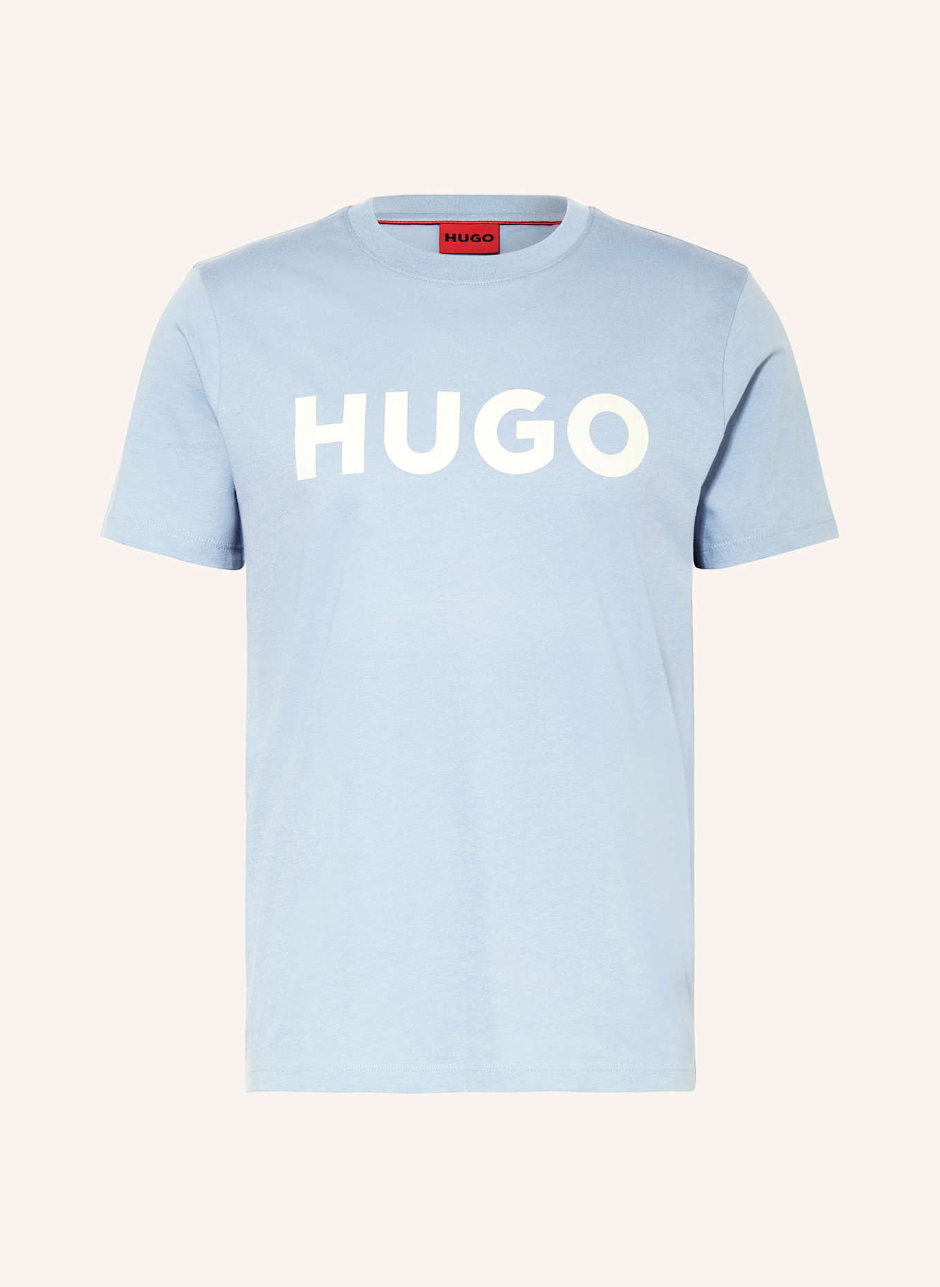 HUGO T-shirt DULIVIO: LIGHT BLUE
