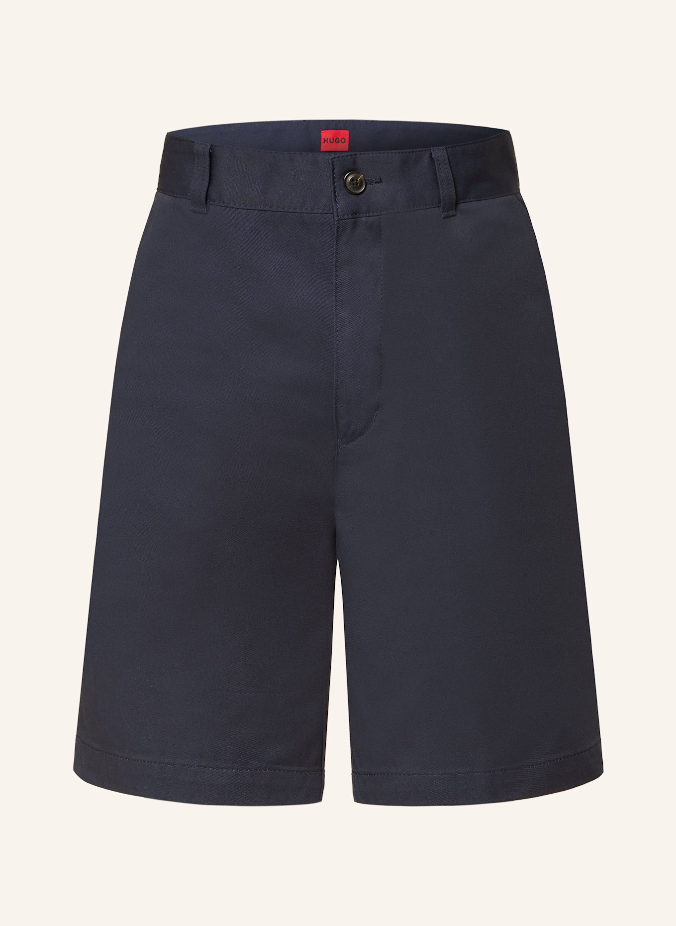 HUGO Szorty chinosy DARIK: GRANATOWY