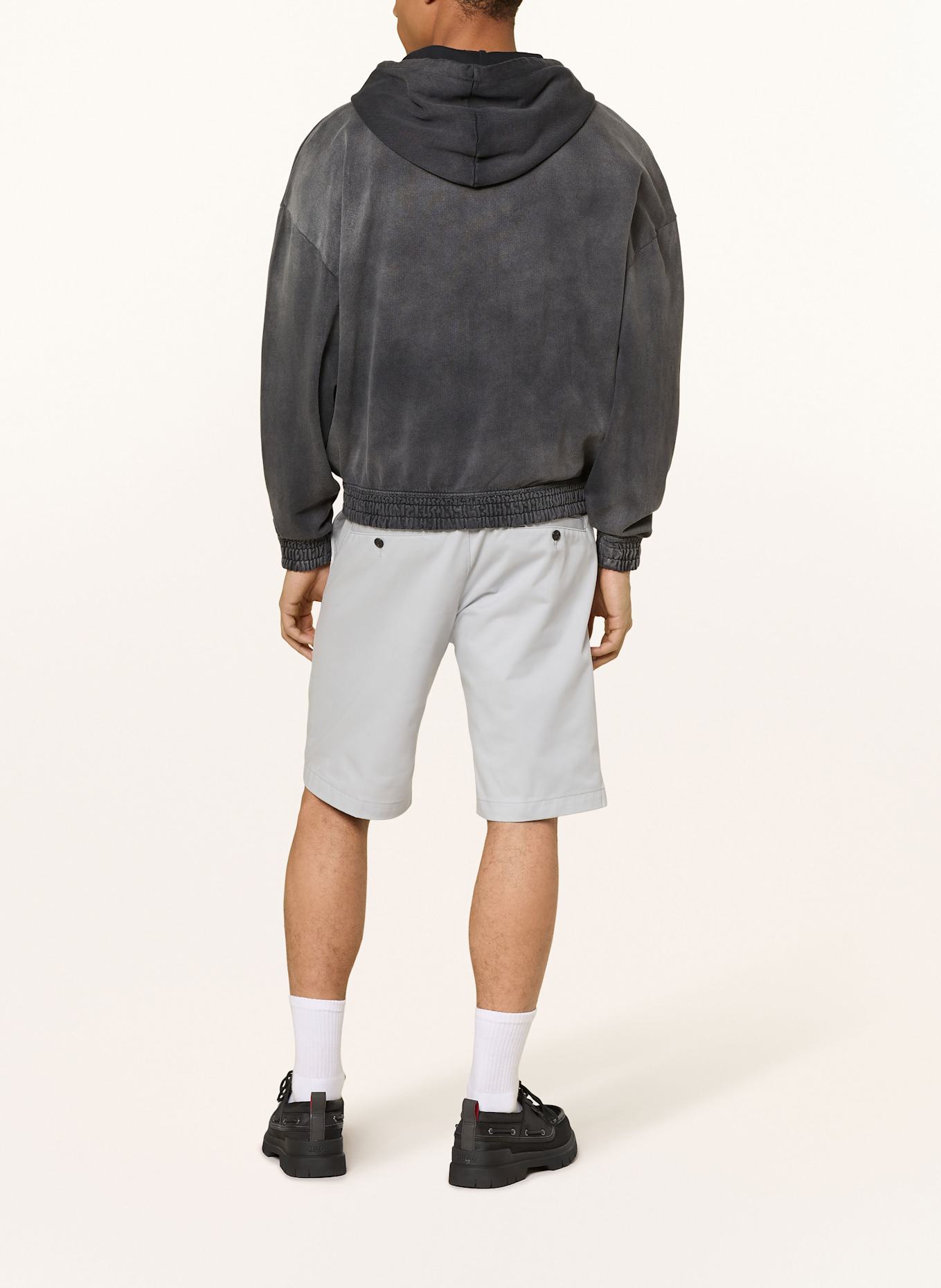 HUGO Sweatjacke DULONGO: GRAU