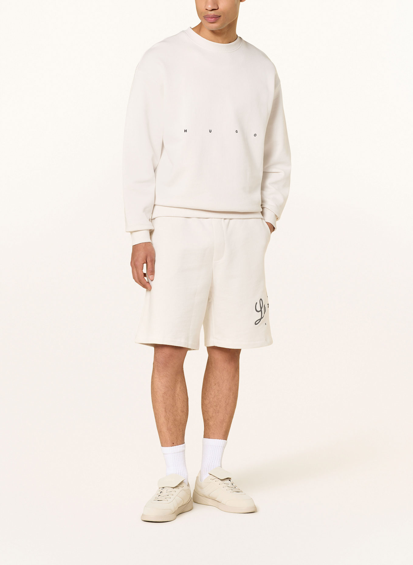 HUGO Sweatshirt DUTAP: check-print button-front shirt