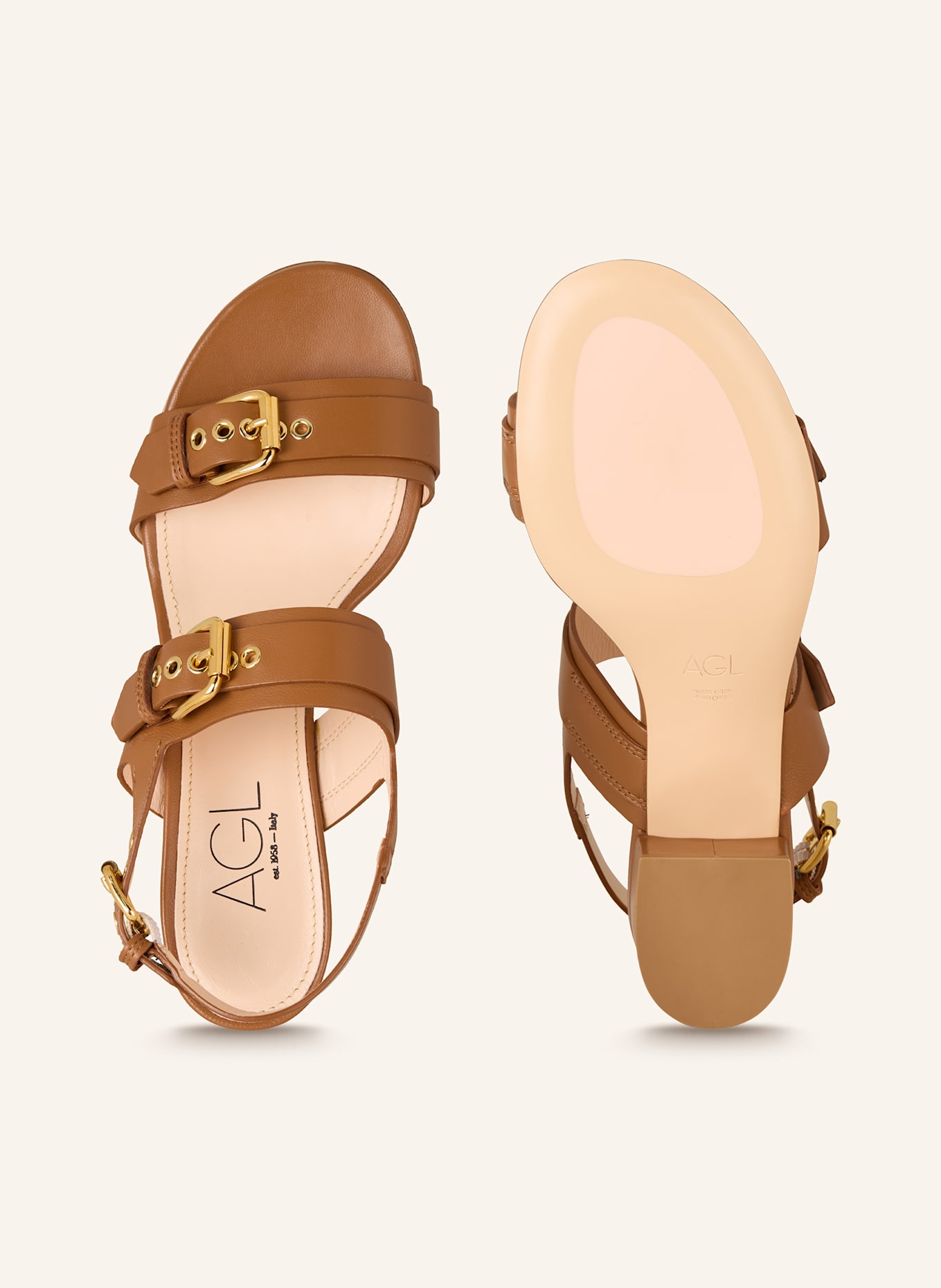 AGL Sandaletten LALA: BRAUN