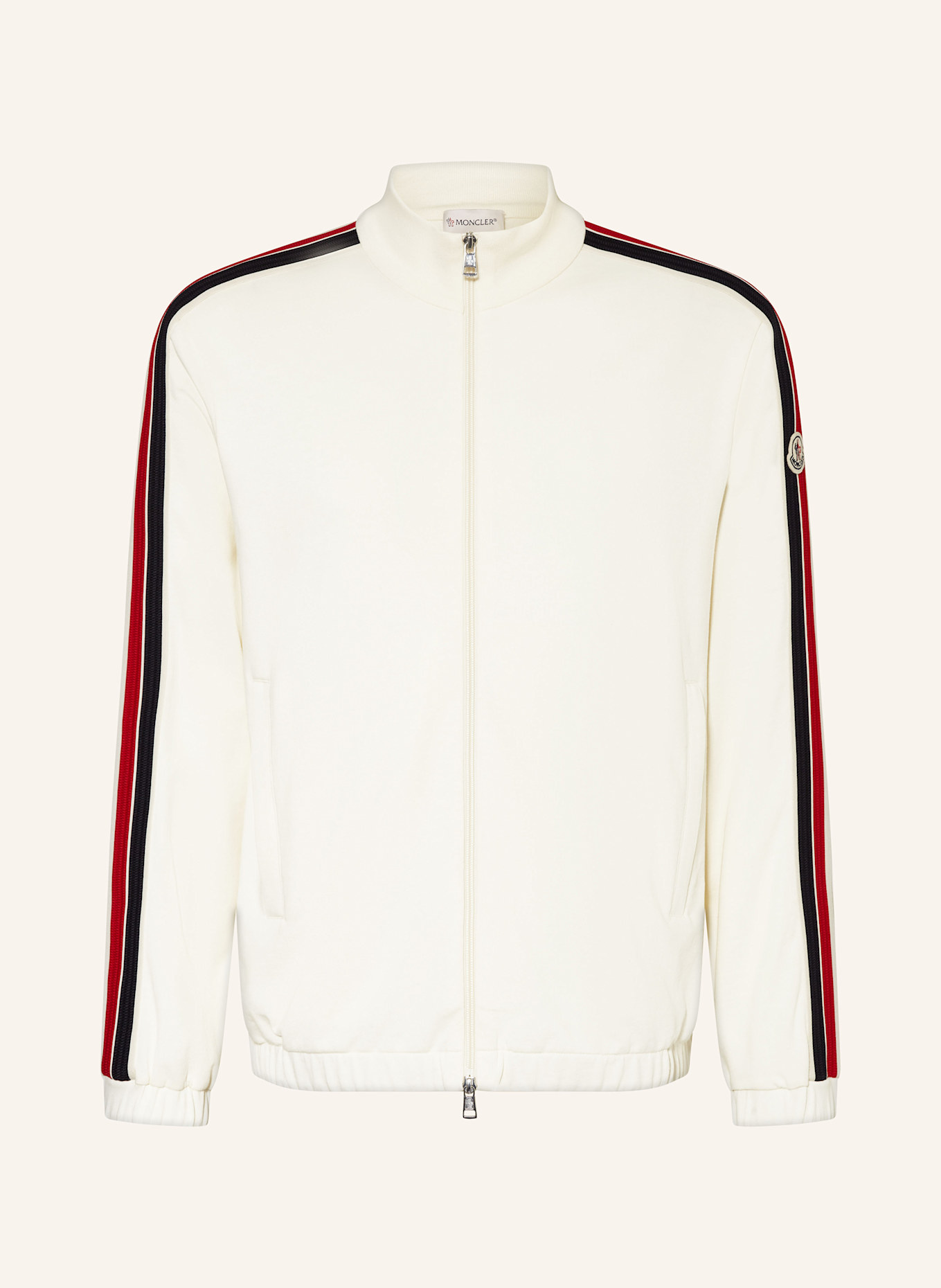 MONCLER Sweatjacke: ECRU