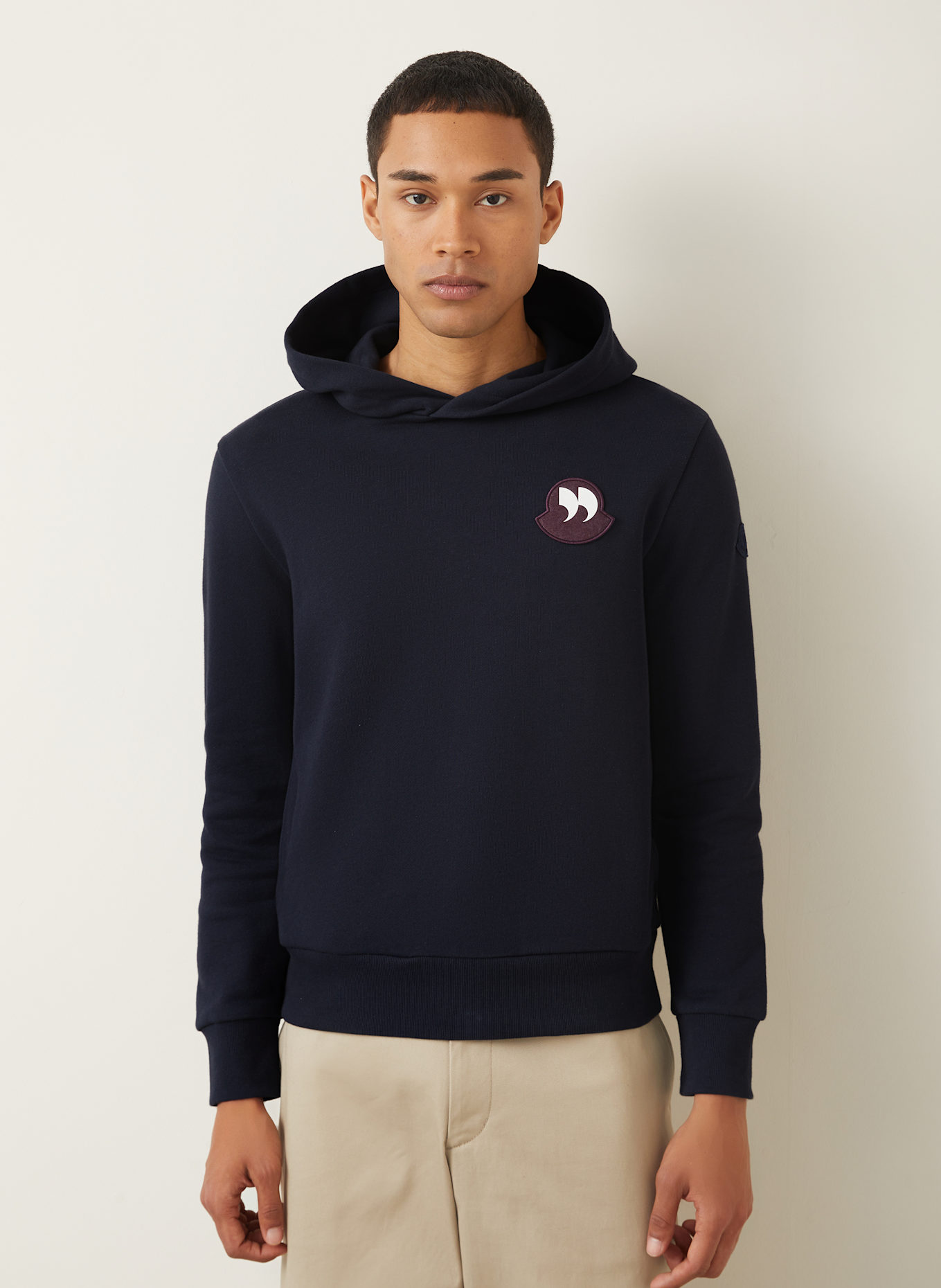 MONCLER Bluza z kapturem: GRANATOWY
