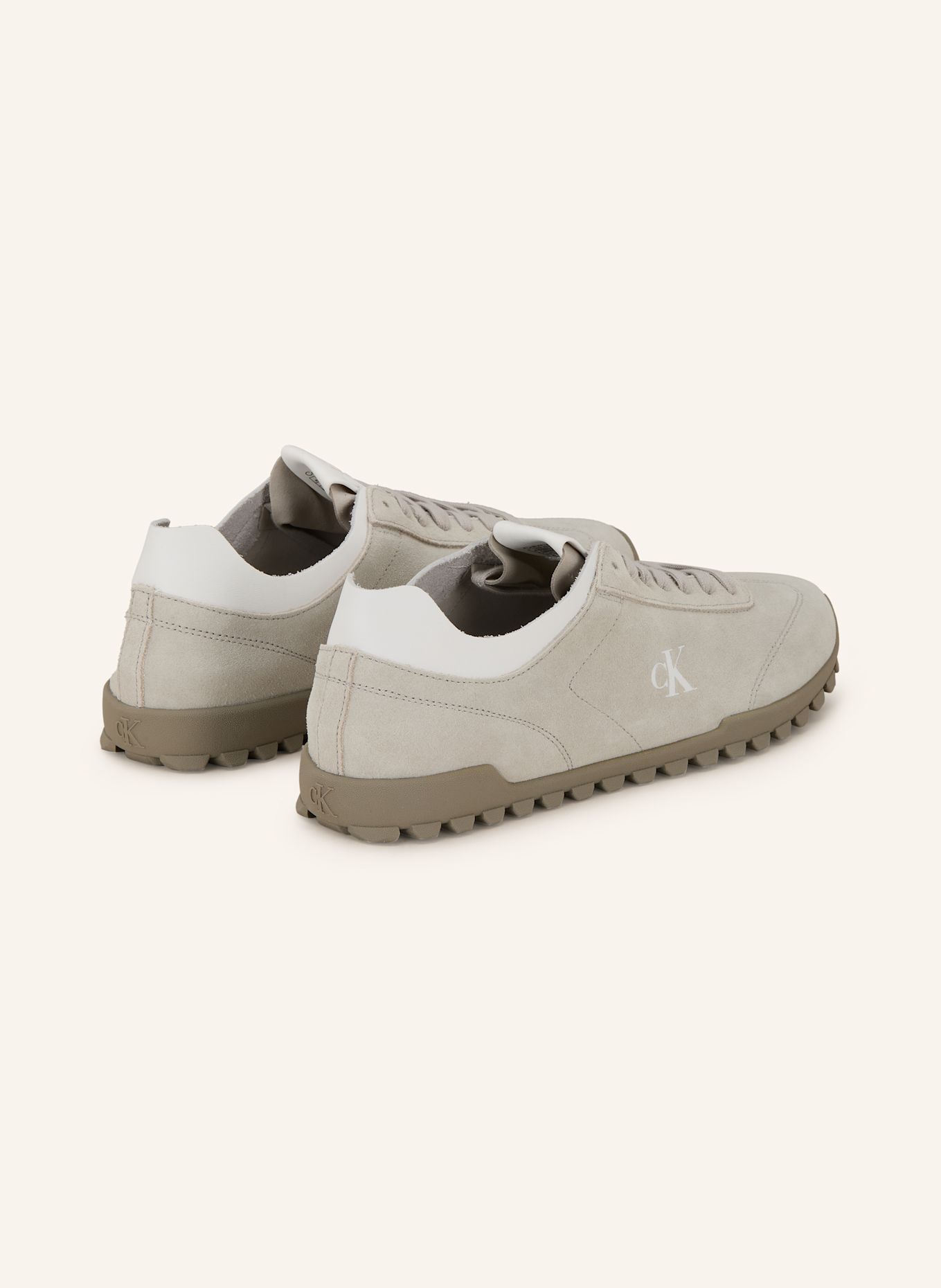 Calvin Klein Sneakersy: KREMOWY/ BIAŁY